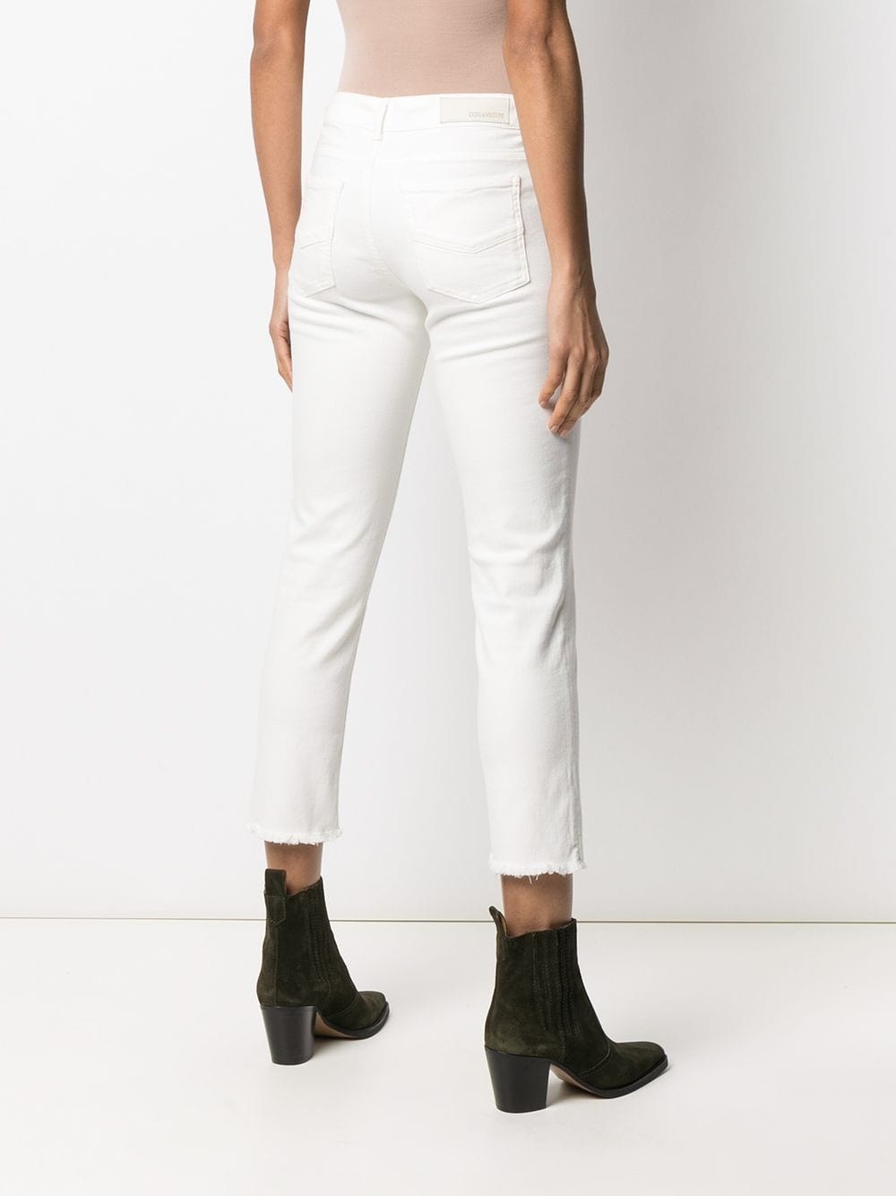 Ava cropped slim-cut jeans - 4