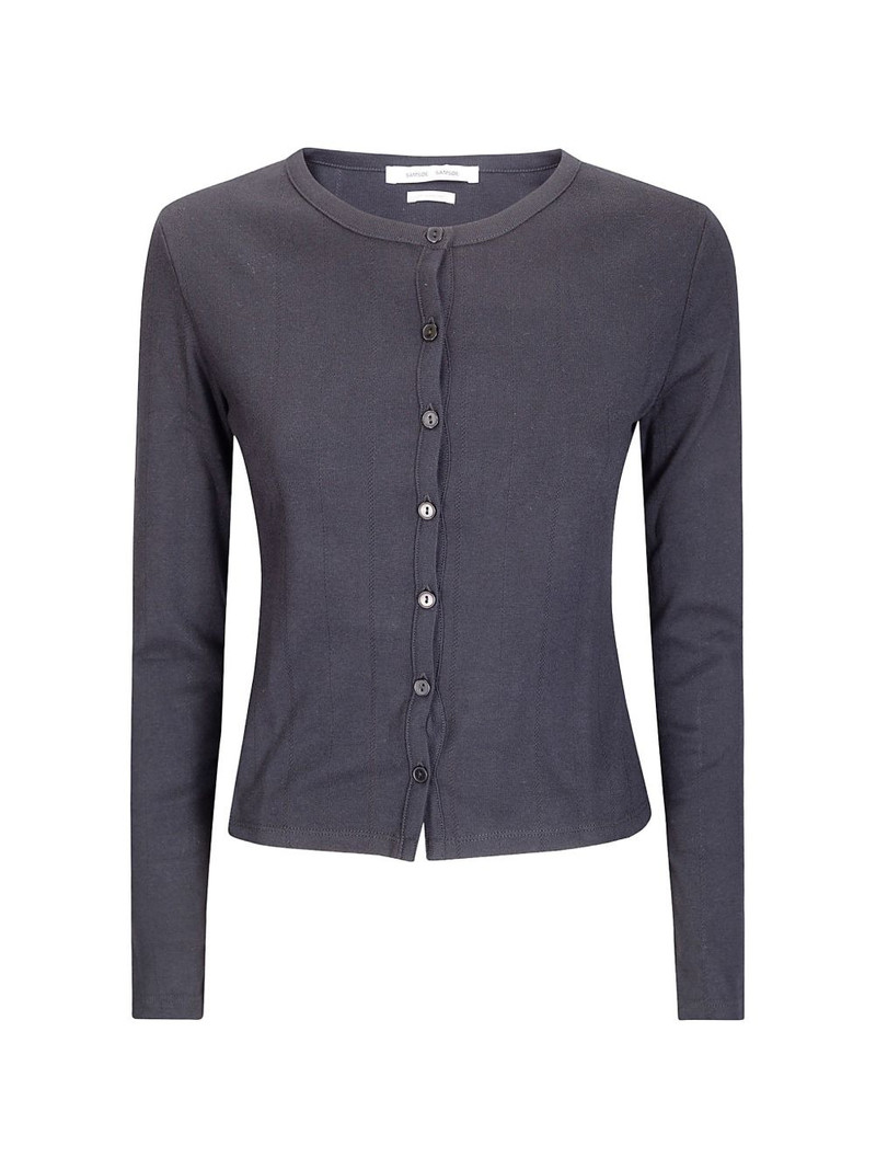 Sajunes button-up cardigan 1