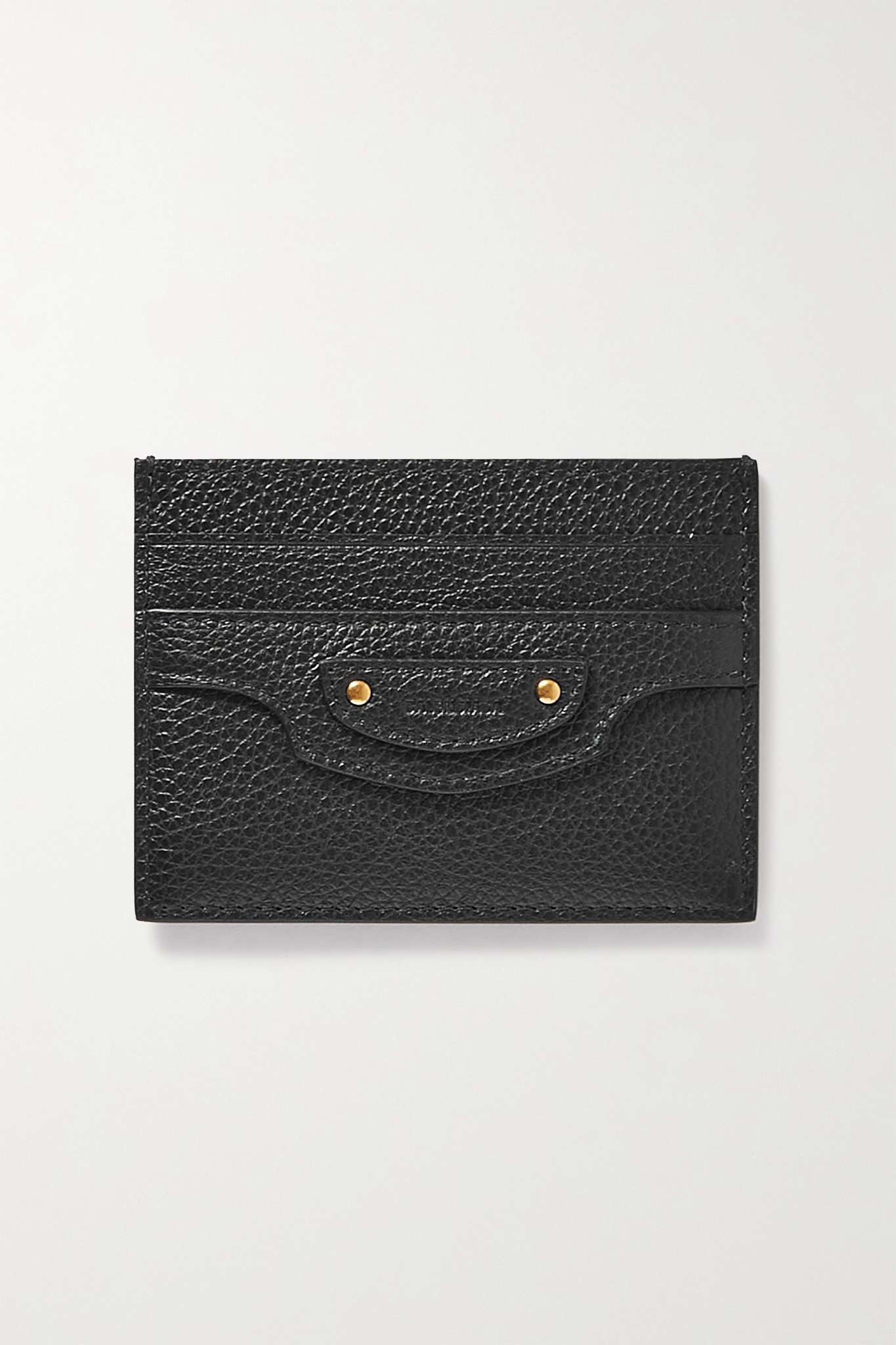 Neo Classic City textured-leather cardholder - 1