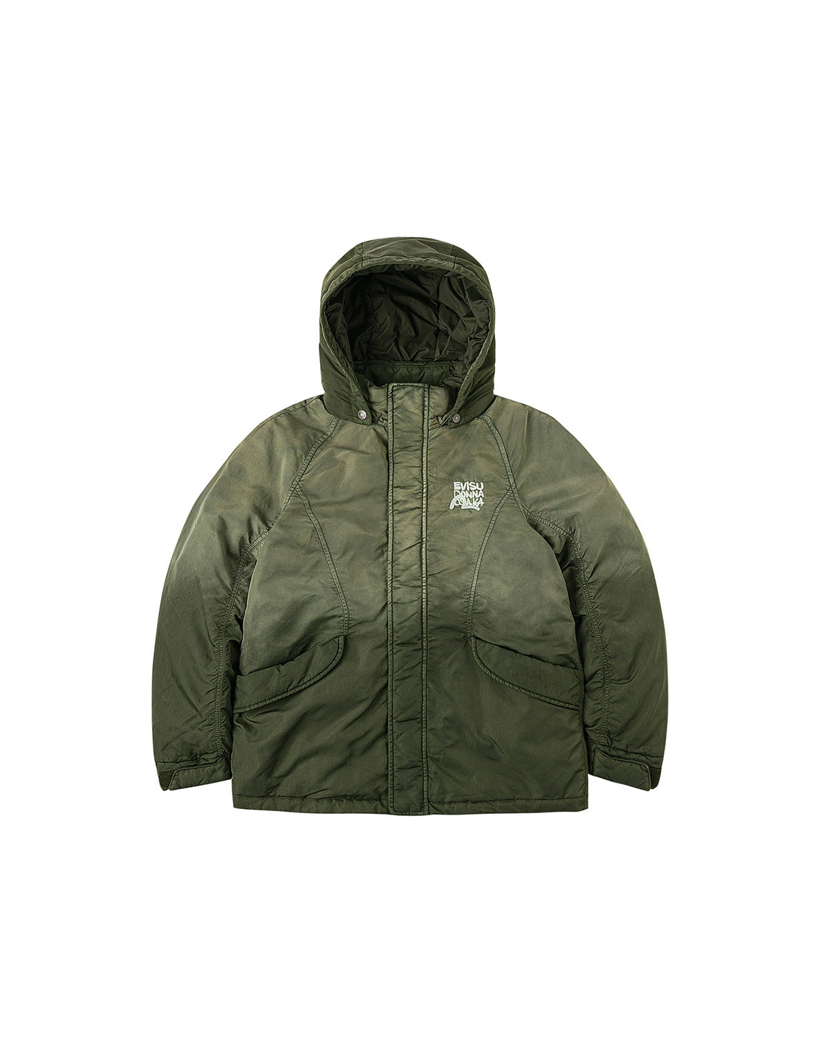 Logo and Slogan Embroidery Fashion Fit Jacket - 12