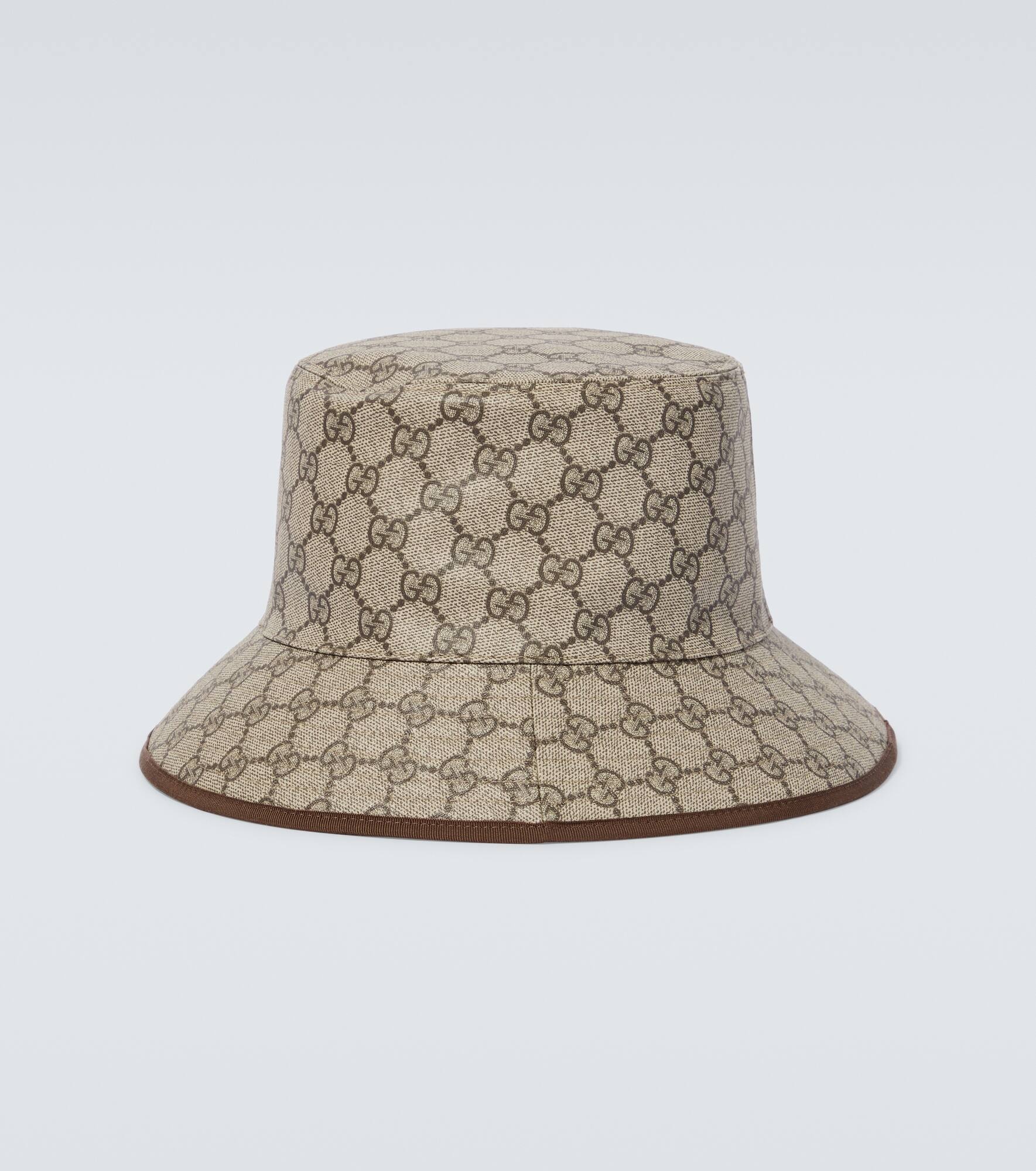 GG canvas bucket hat - 1