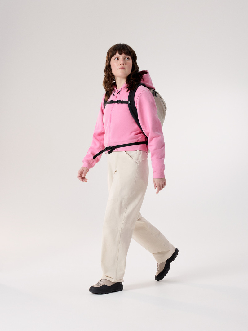 Arc'teryx Emblem Fleece Full Zip Crop Hoody outlook