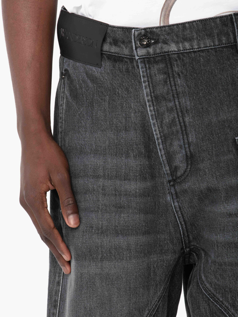 TWISTED WORKWEAR DENIM JEANS 6