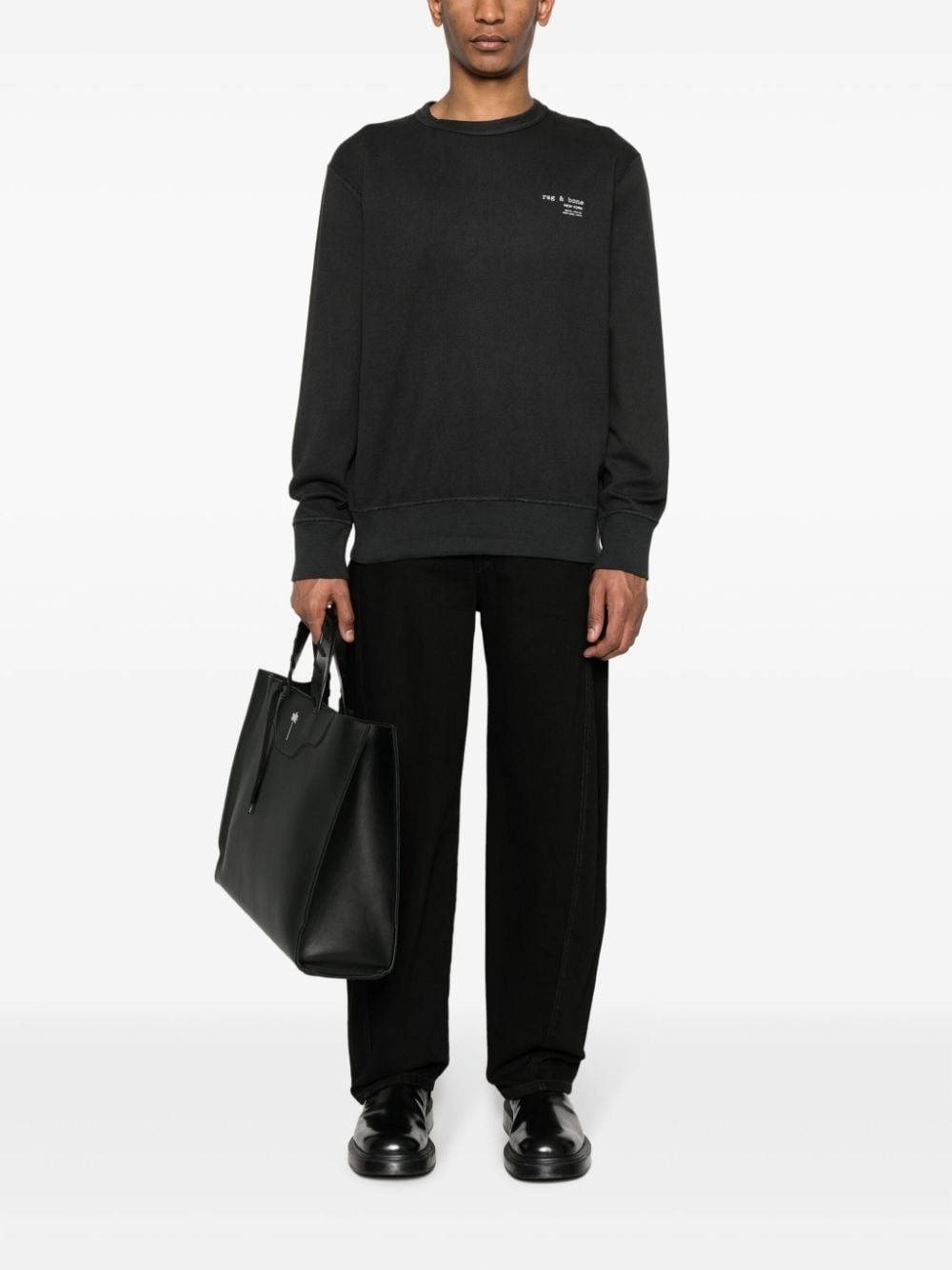logo-print sweatshirt - 2