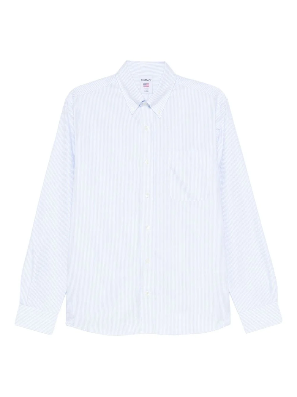 striped long-sleeve shirt - 1