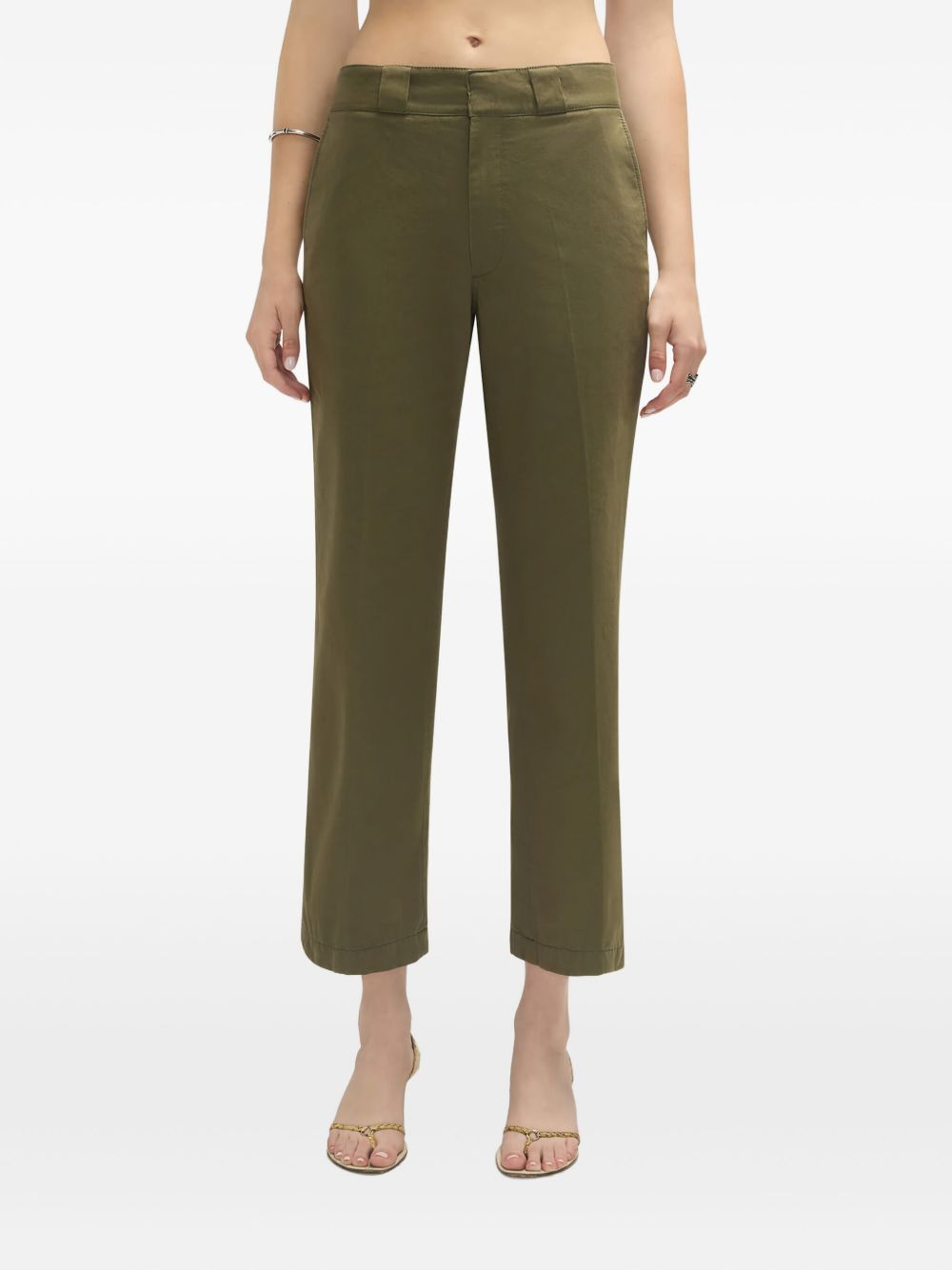 pressed-crease trousers - 2