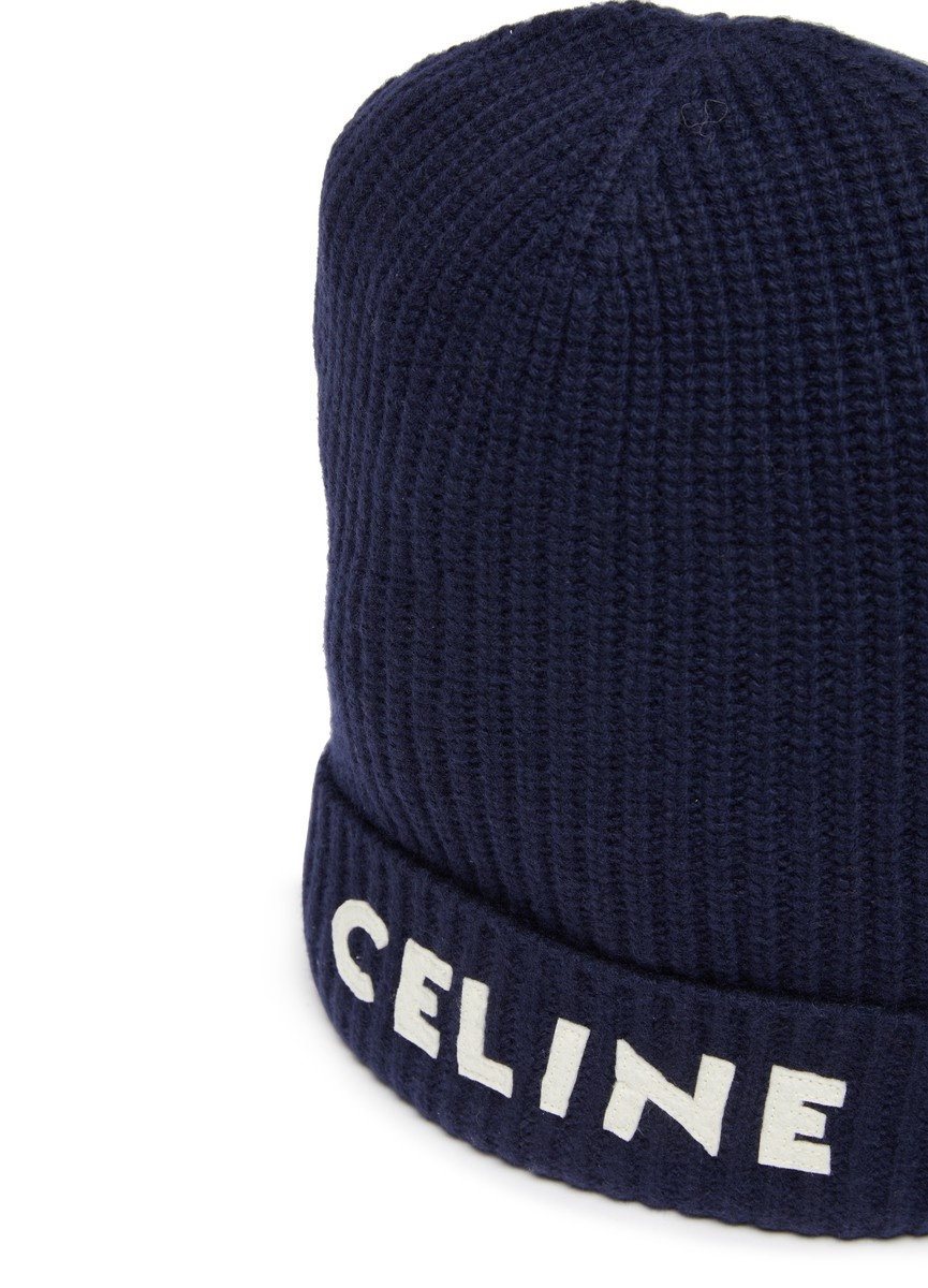 Celine beanie in ribbed felted wool - 4