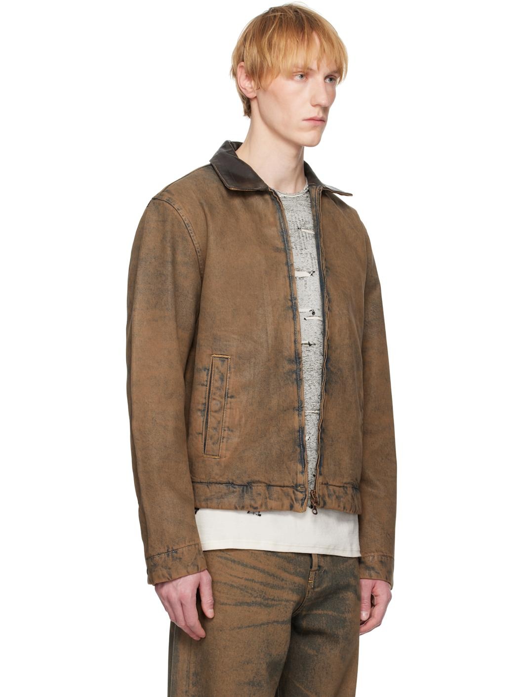 Brown D-Rohe-S Denim Jacket - 2