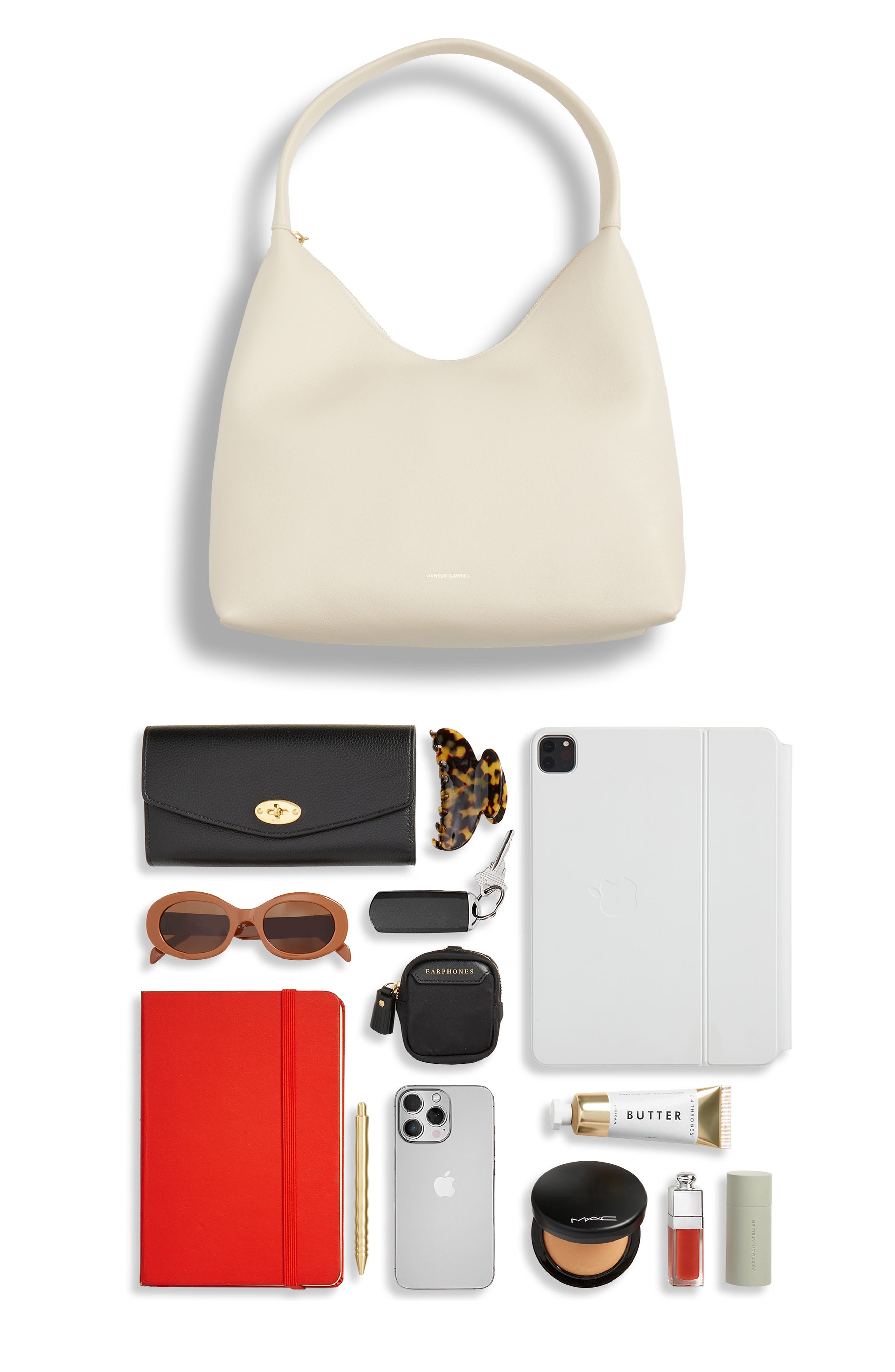 Candy Pebbled Leather Shoulder Bag - 7
