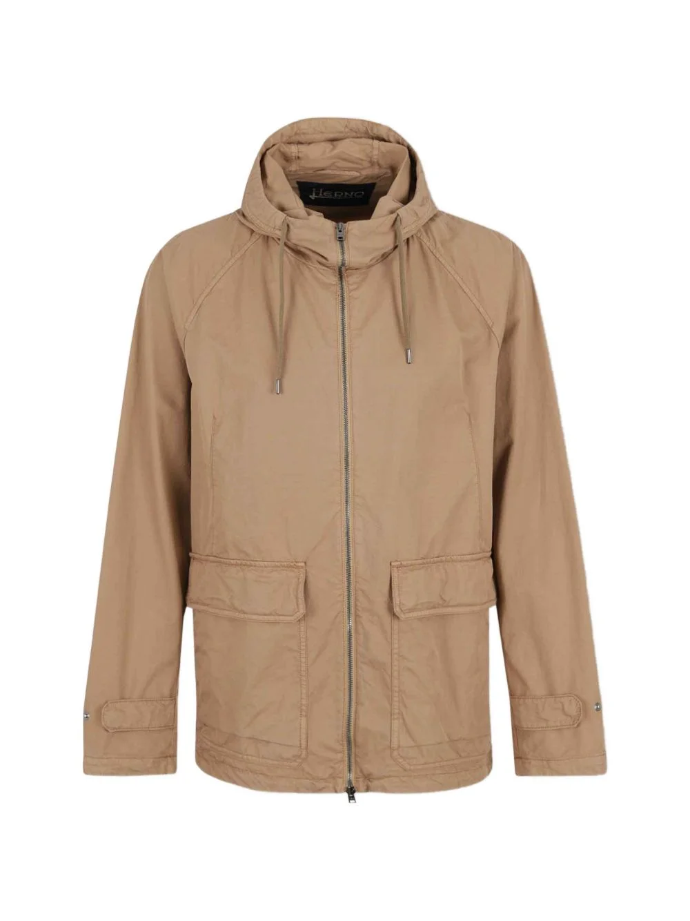 hooded pocket jacket - 1