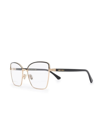 JIMMY CHOO square-frame glasses outlook