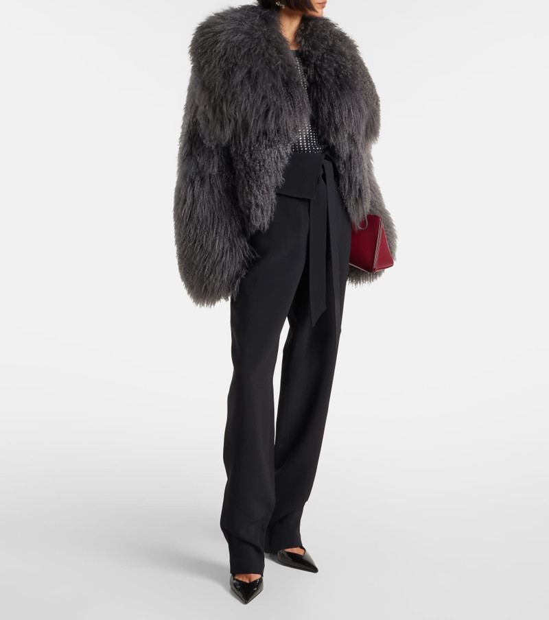 THE ATTICO High-rise tapered pants outlook