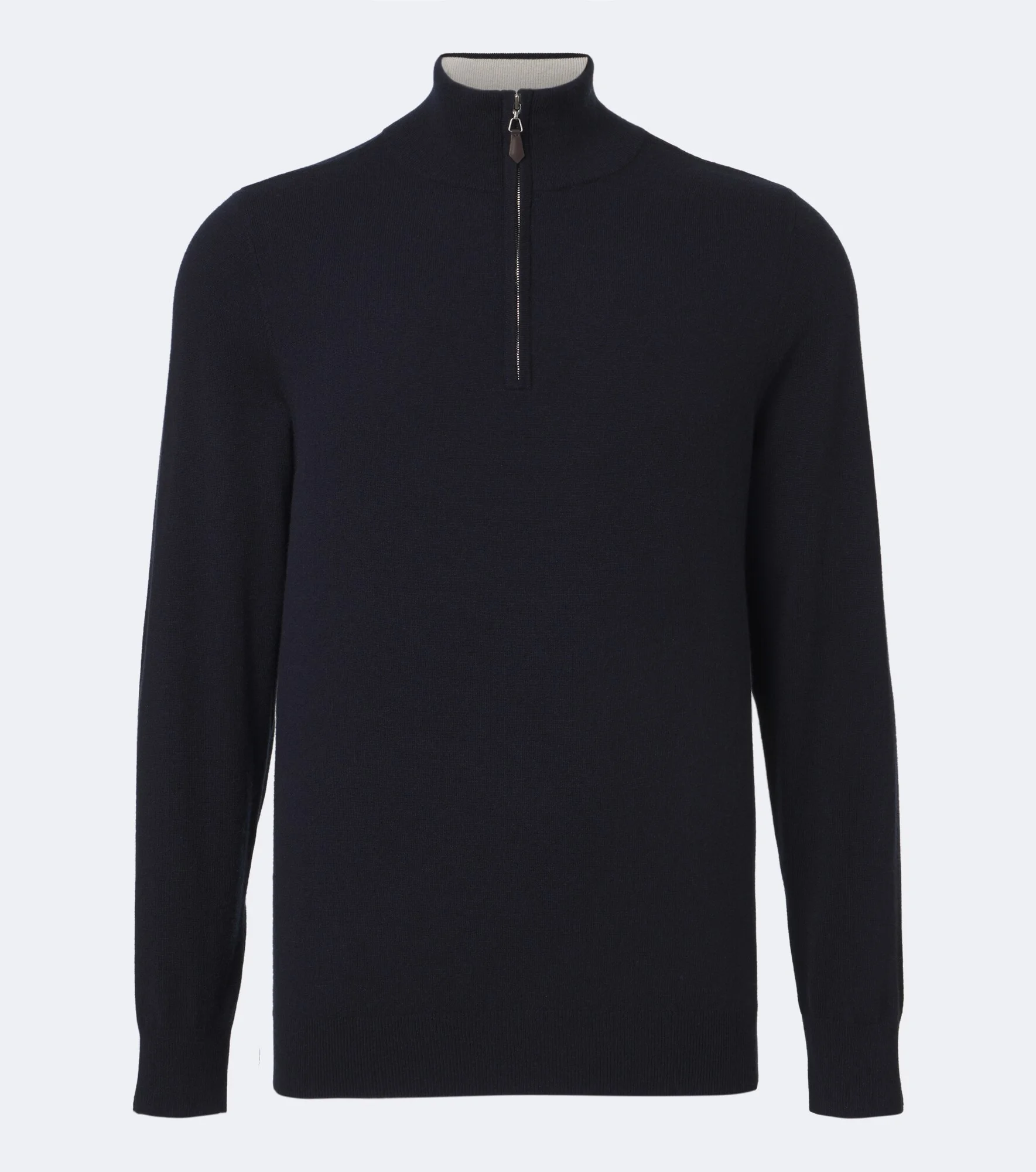 Mr Fenchurch cashmere half-zip sweater - 1