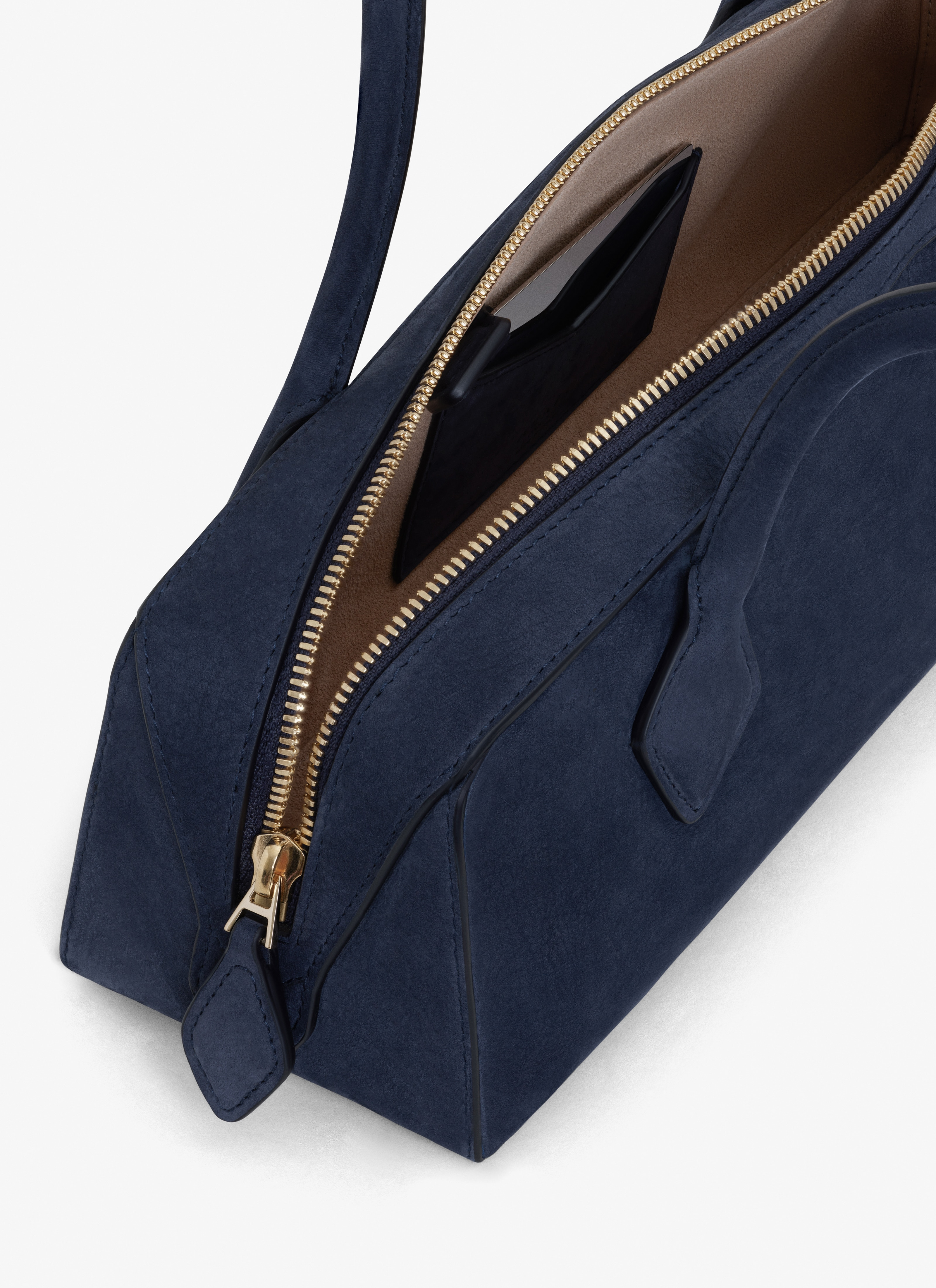 LE TECKEL MEDIUM BAG IN NUBUK CALFSKIN - 4