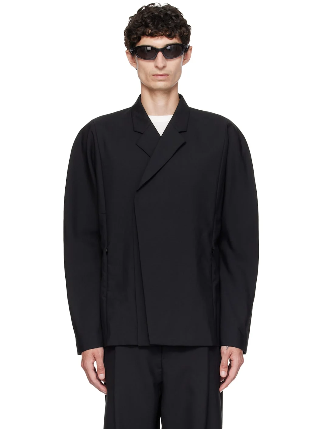 Black Vaals Tailored Blazer - 1