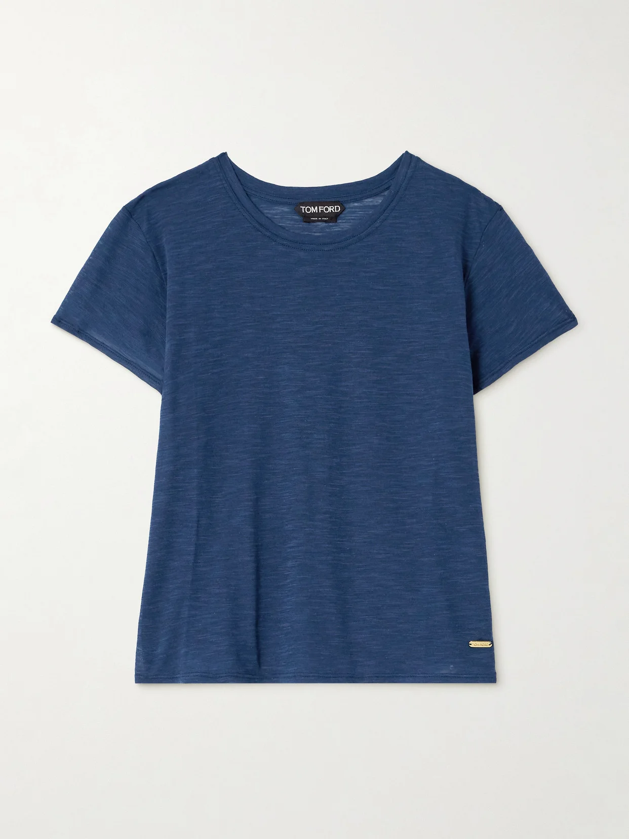 Cotton-blend T-shirt - 1