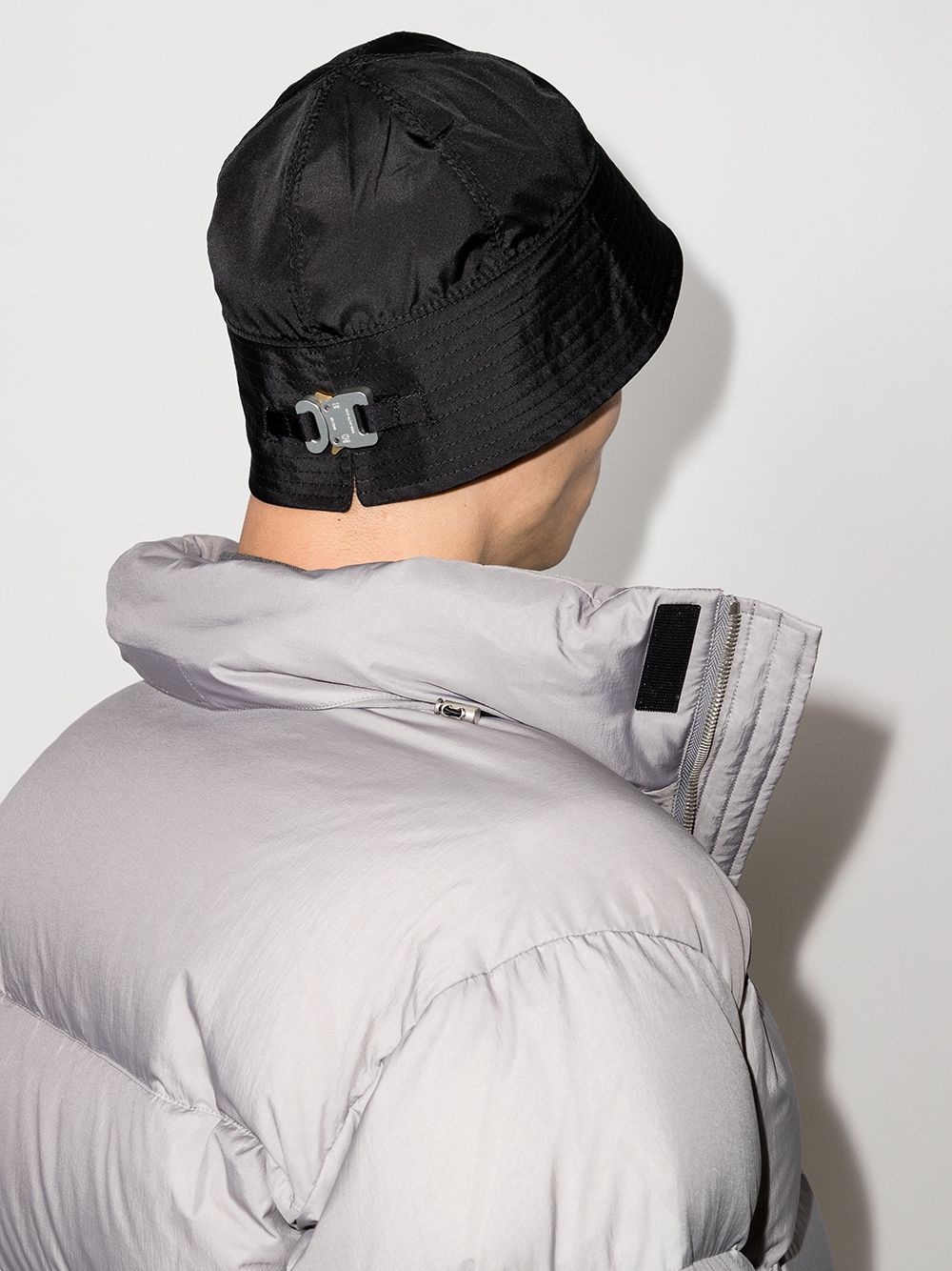 buckle-detail bucket hat - 2