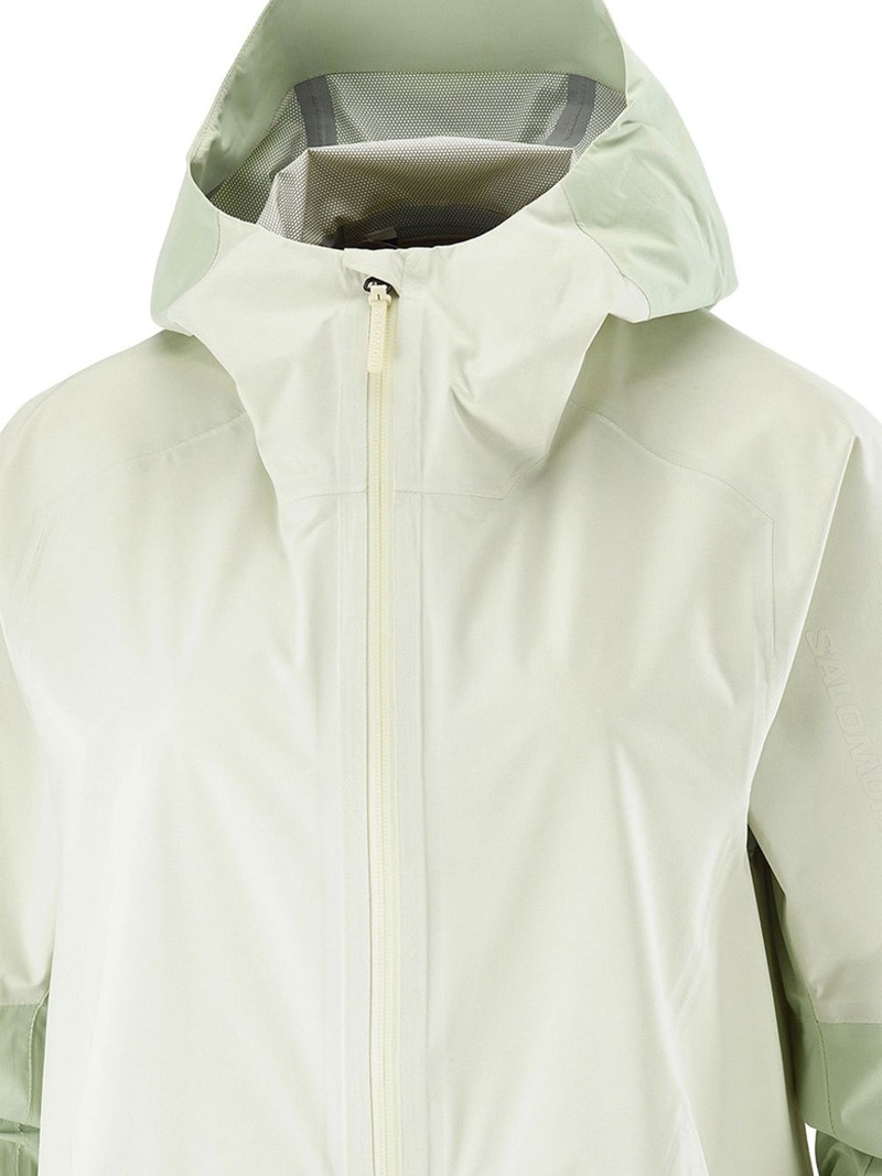 SALOMON zip-up waterproof jacket outlook