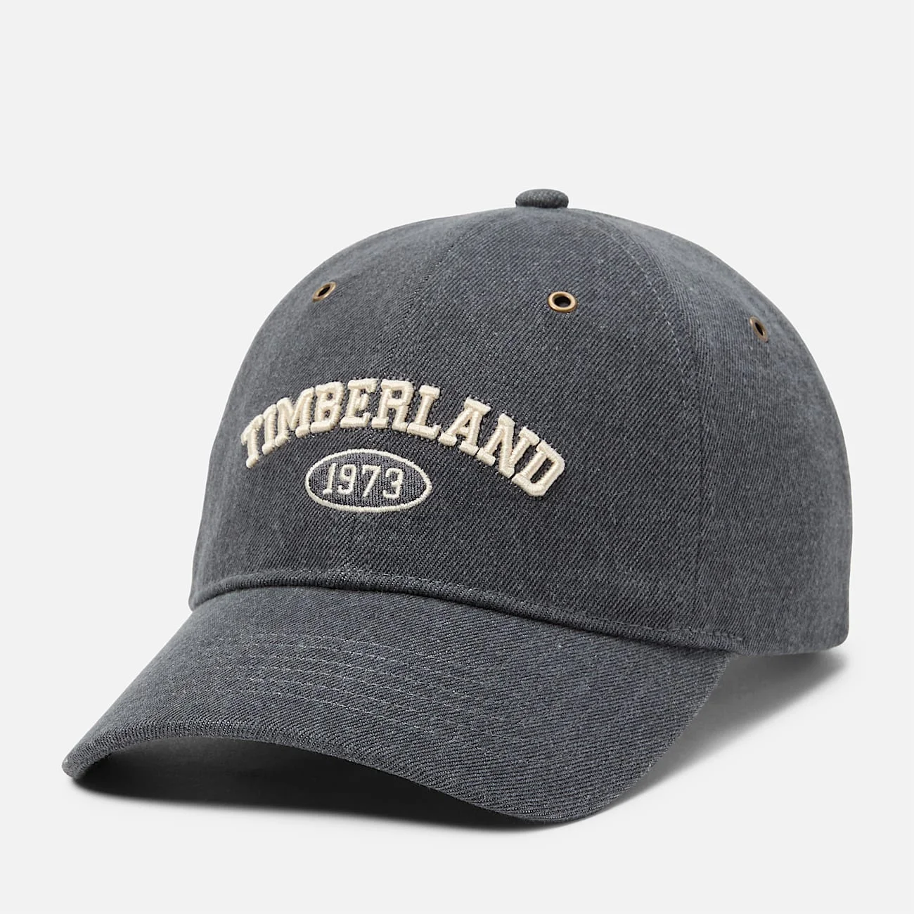 Denim Varsity Baseball Cap - 1