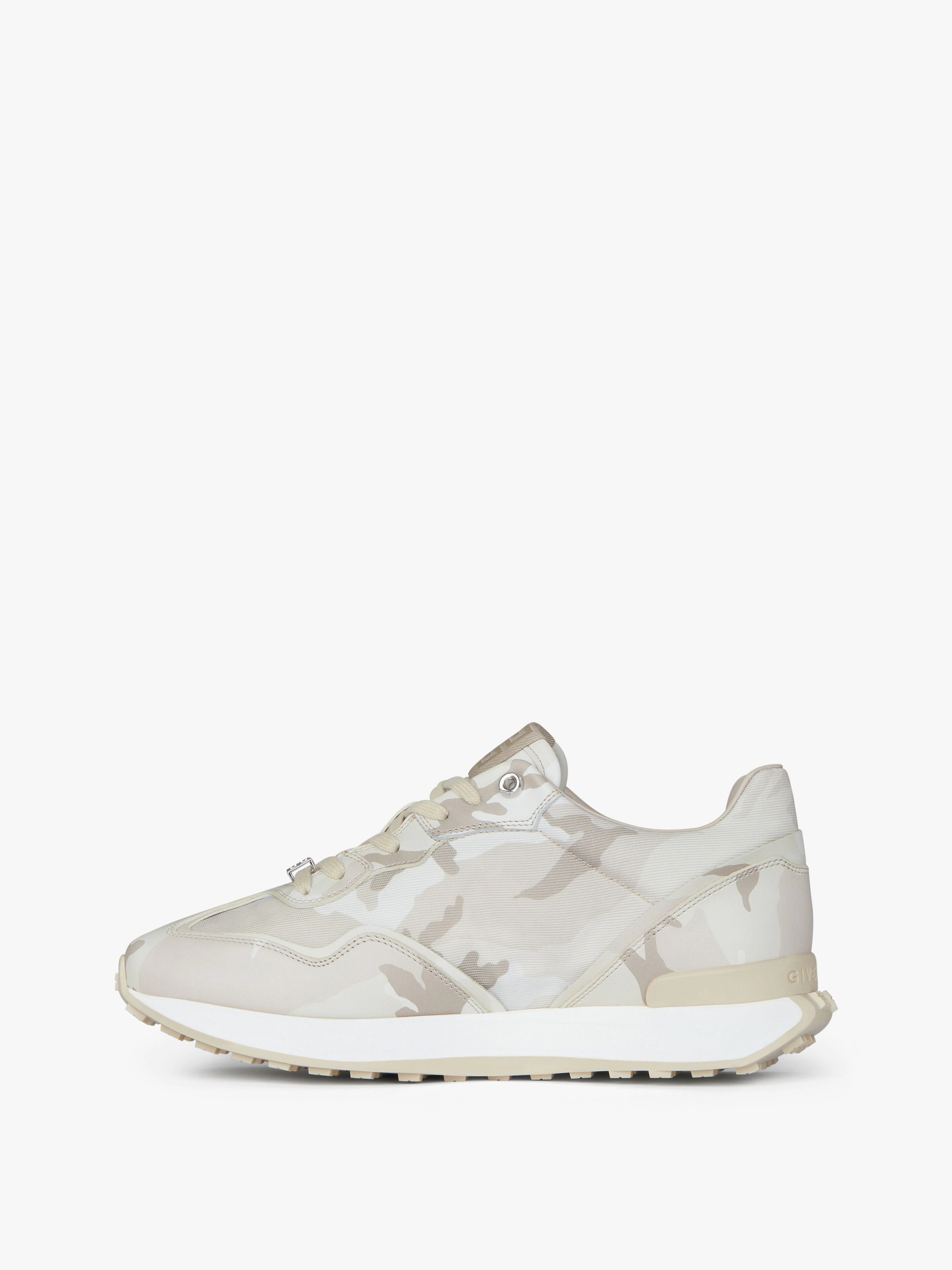 GIV RUNNER SNEAKERS IN LEATHER AND NYLON - 3