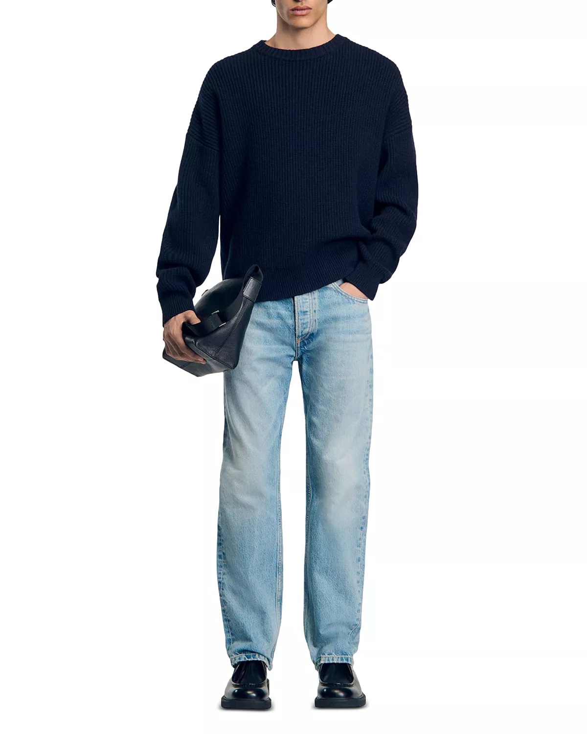 Stonewashed Jeans in Light Blue - 3