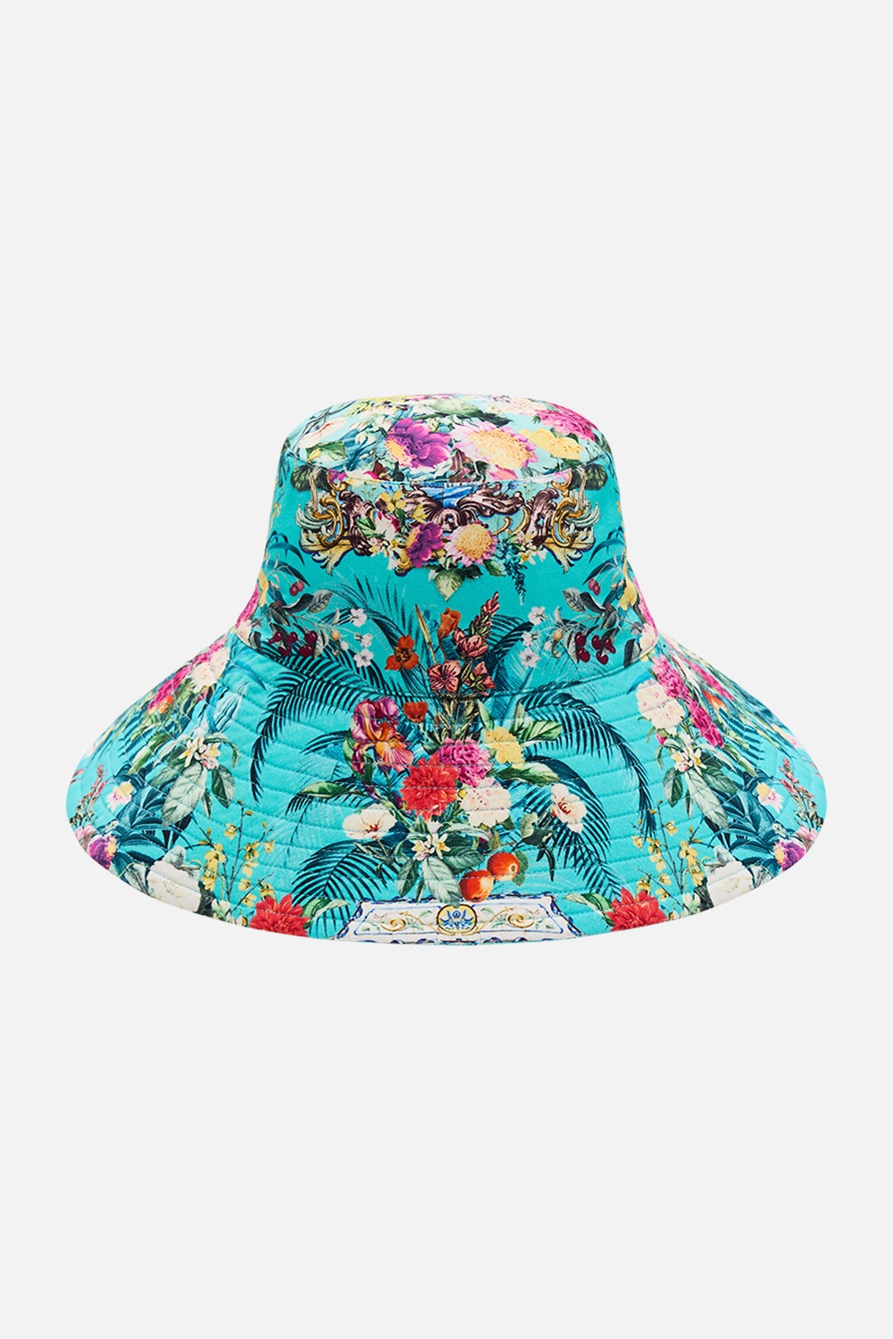 WIDE BRIM BUCKET HAT - 1