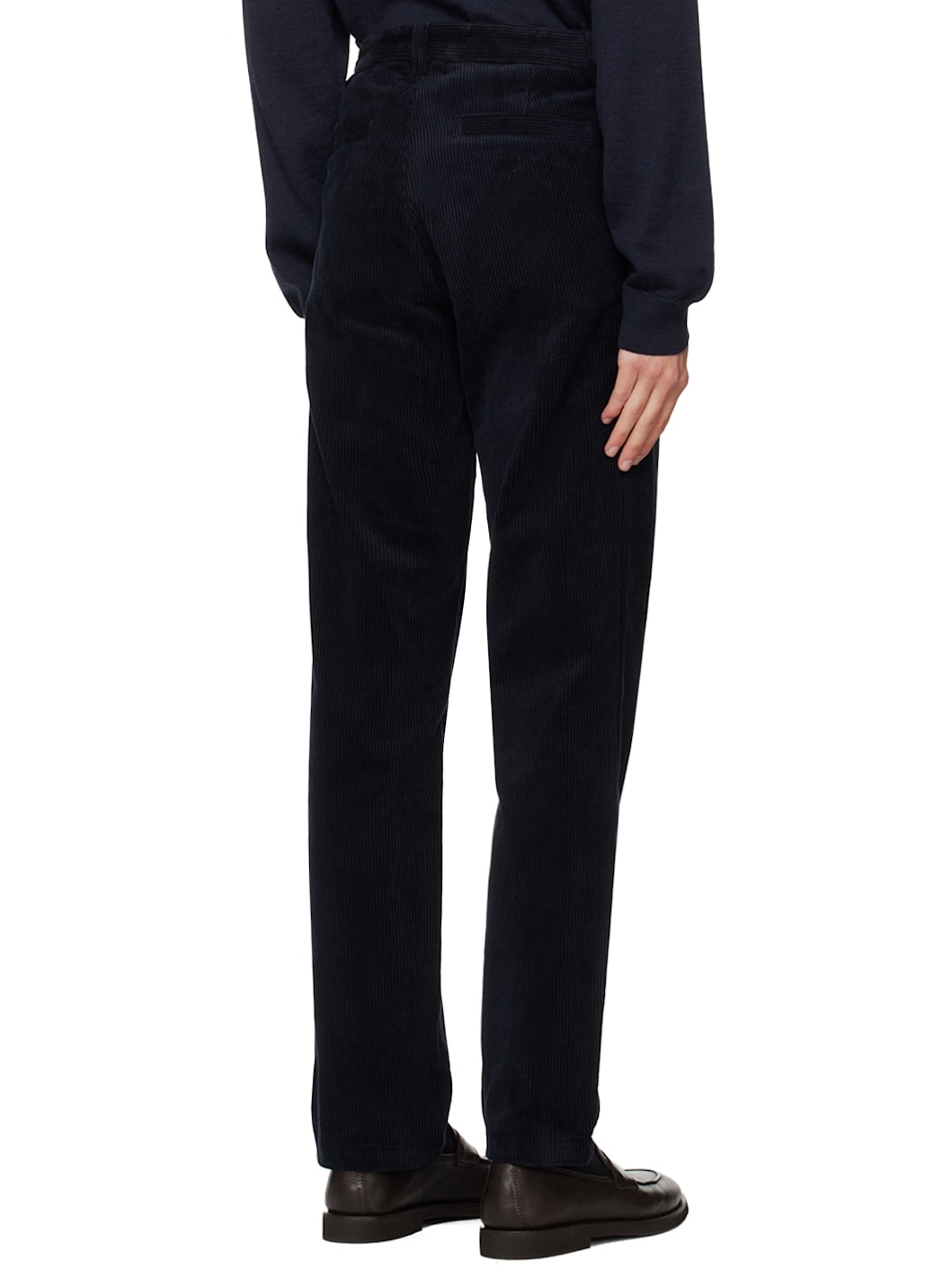 Navy Constantin Trousers - 3