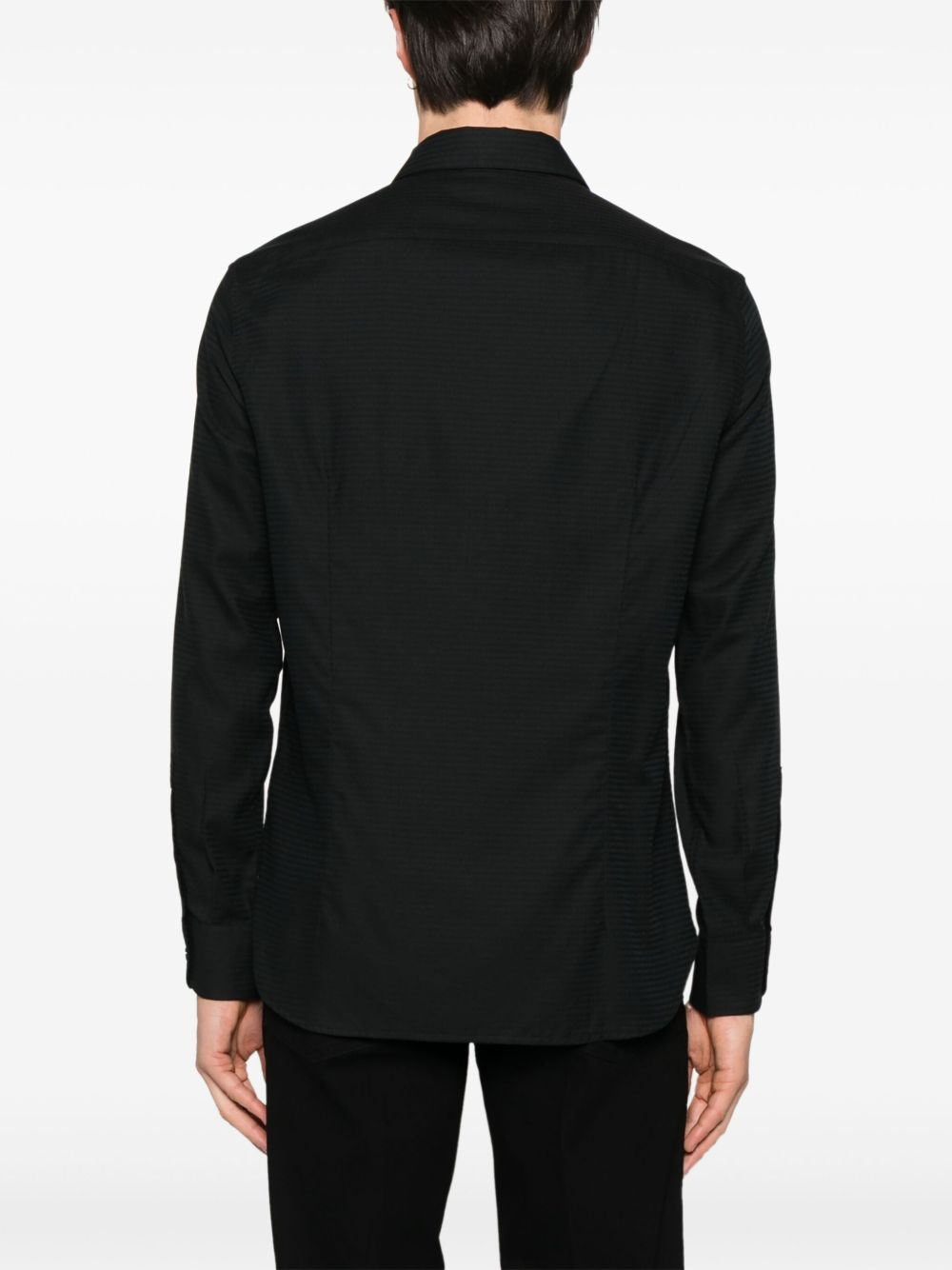 logo-jacquard shir - 4