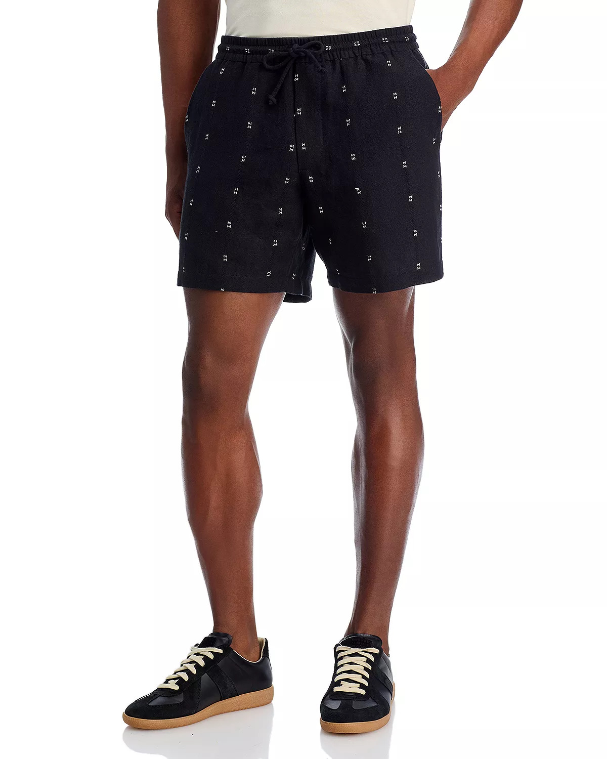 Marc 6" Embroidered Shorts - 1