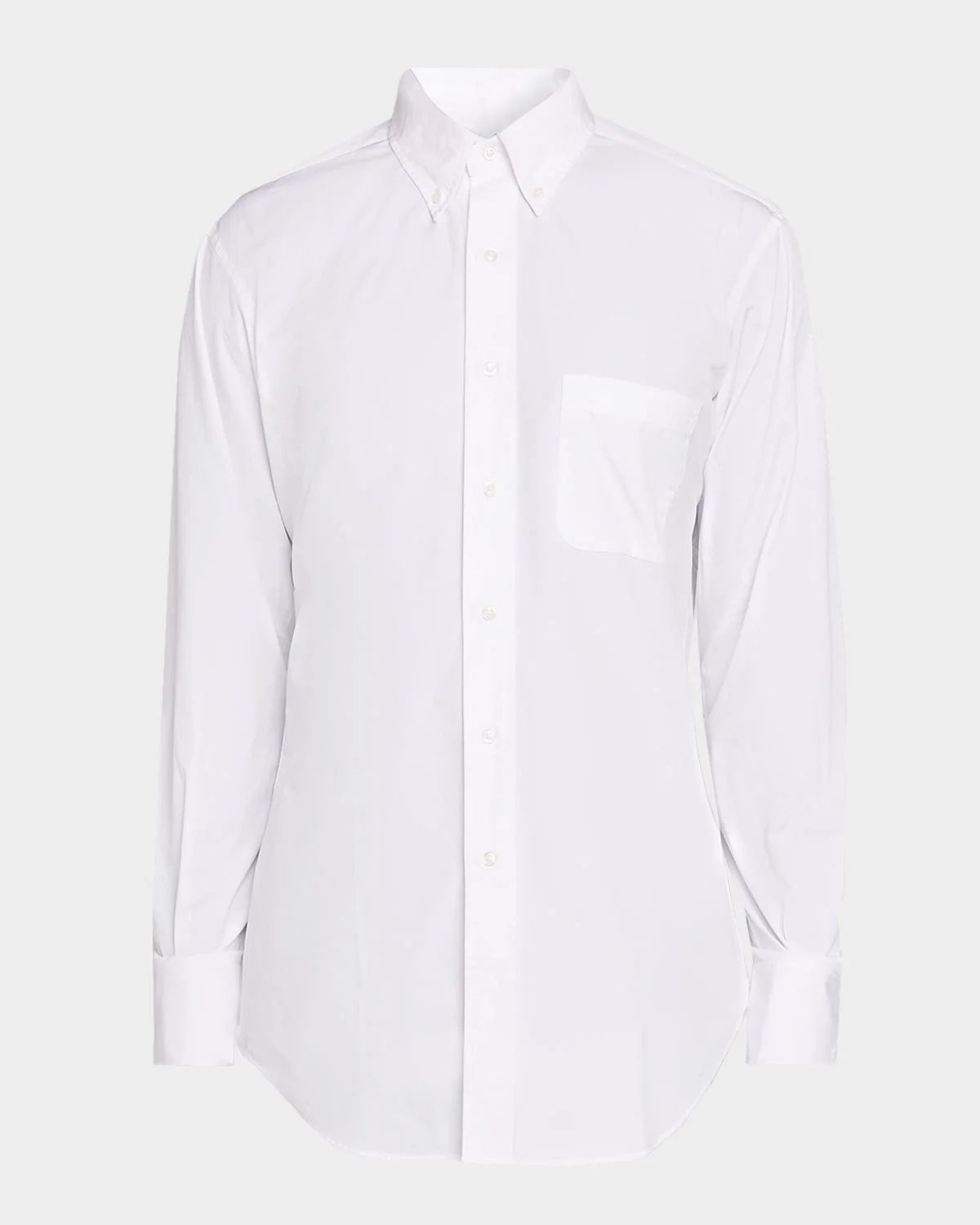 Men's Classic Fit Poplin Button-Down Shirt - 1