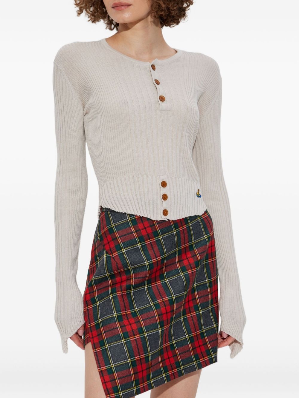 cotton-blend sweater - 3