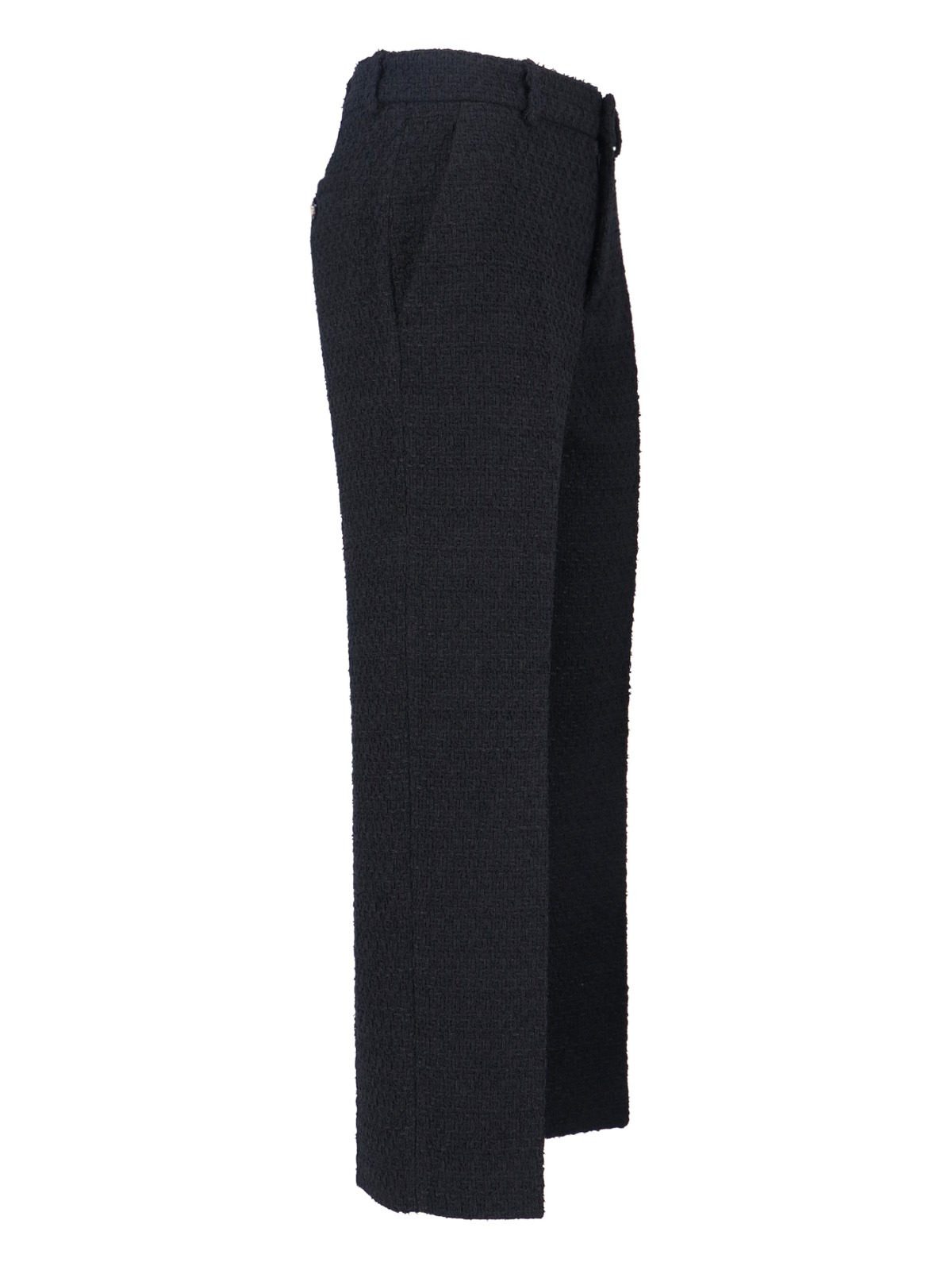 TWEED STRAIGHT PANTS - 3