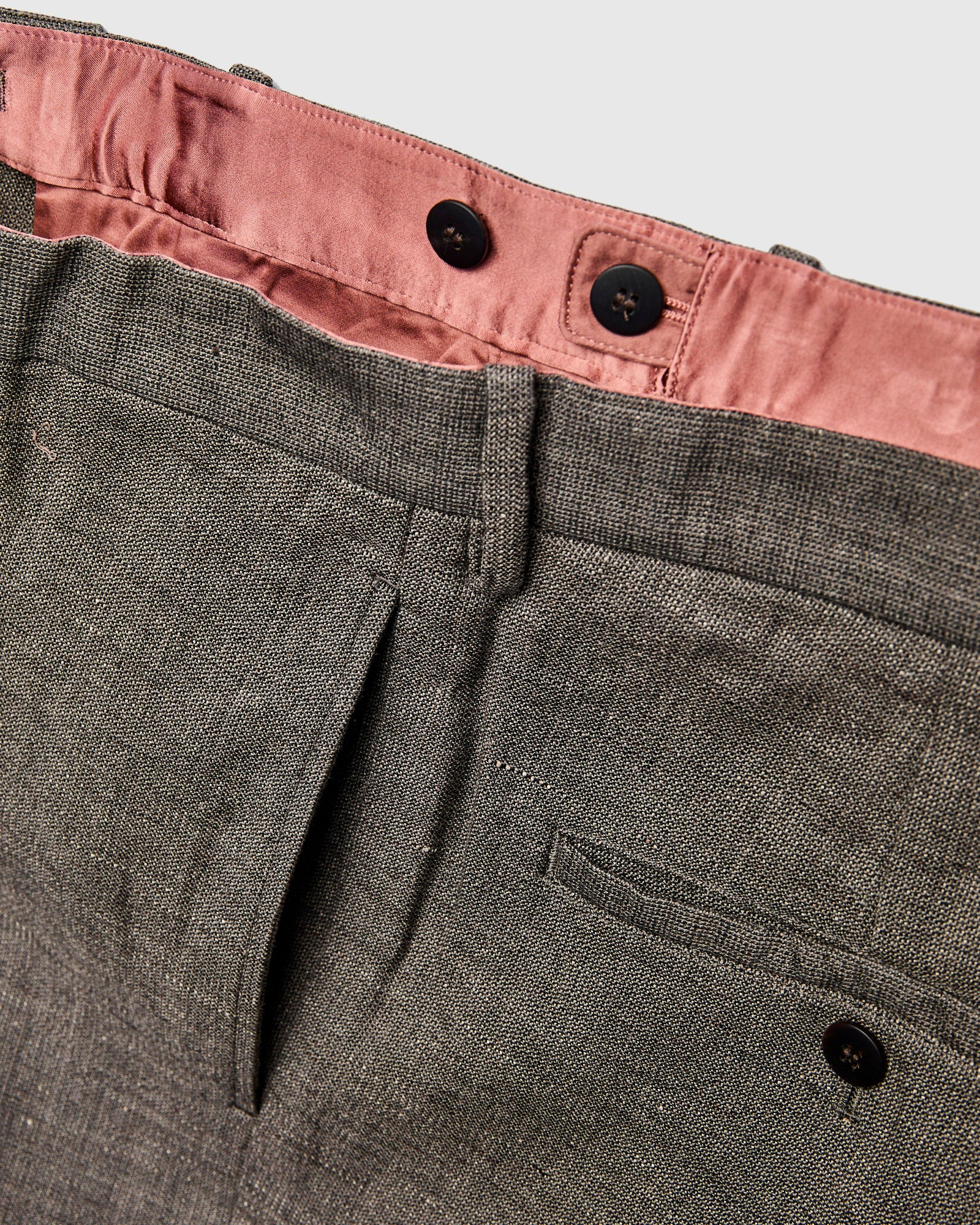 Wide Slacks in Grey - 7