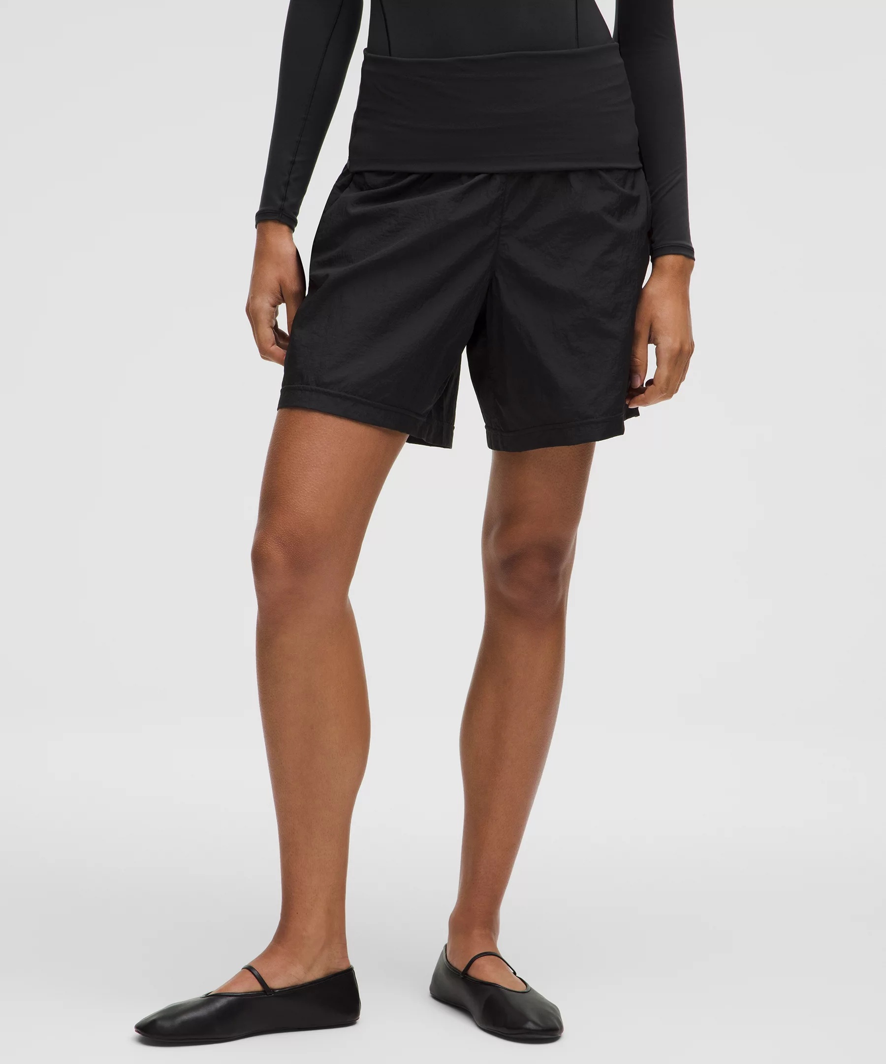 Lightweight Foldover-Waist Short 7" - 1