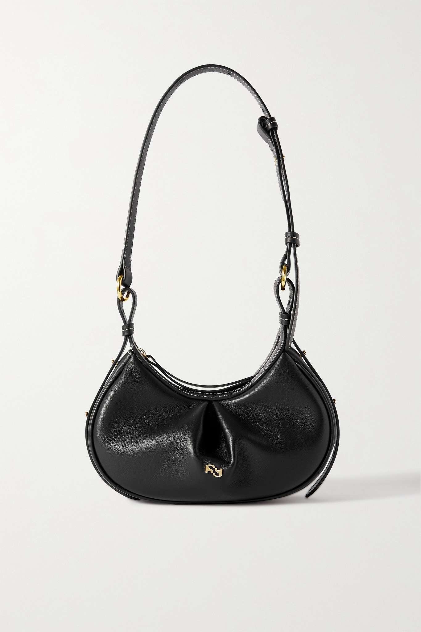 Bean mini leather shoulder bag - 1