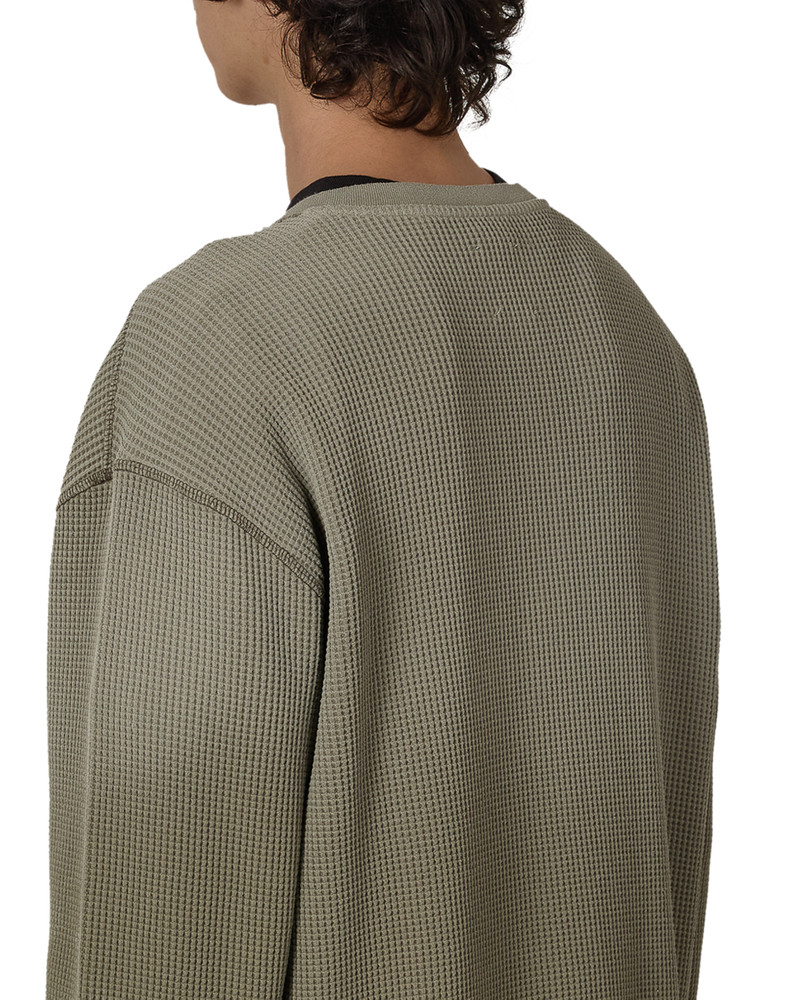 Bee Sun Faded Organic Waffle Serafino Long Sleeve 7