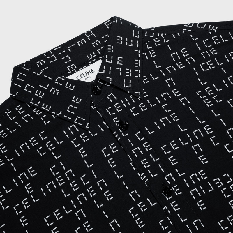 LOOSE SHIRT IN PRINTED VISCOSE 3