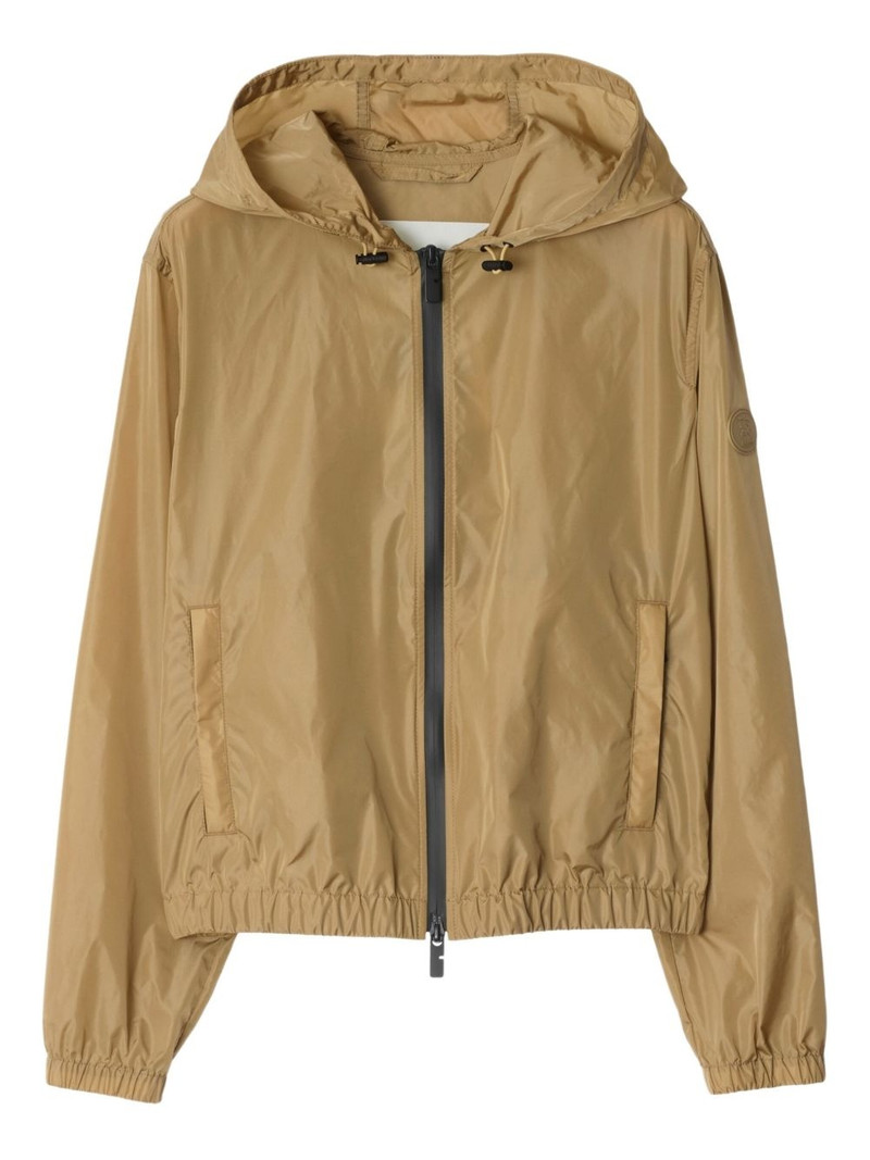 logo-print jacket 1