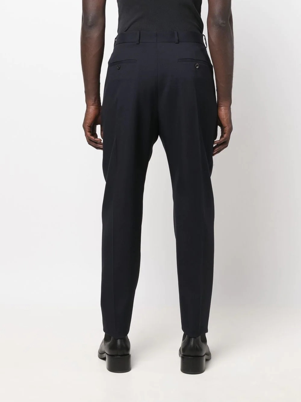 tailored wool trousers - 4