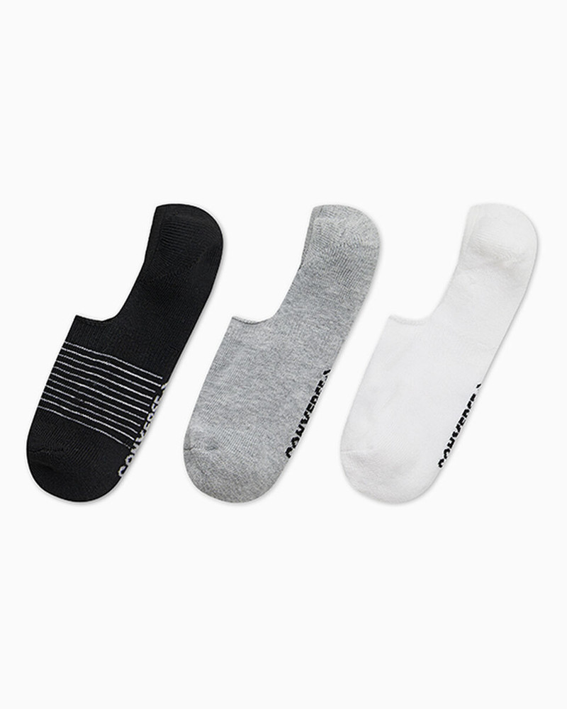3-Pack Striped Liner Socks 1