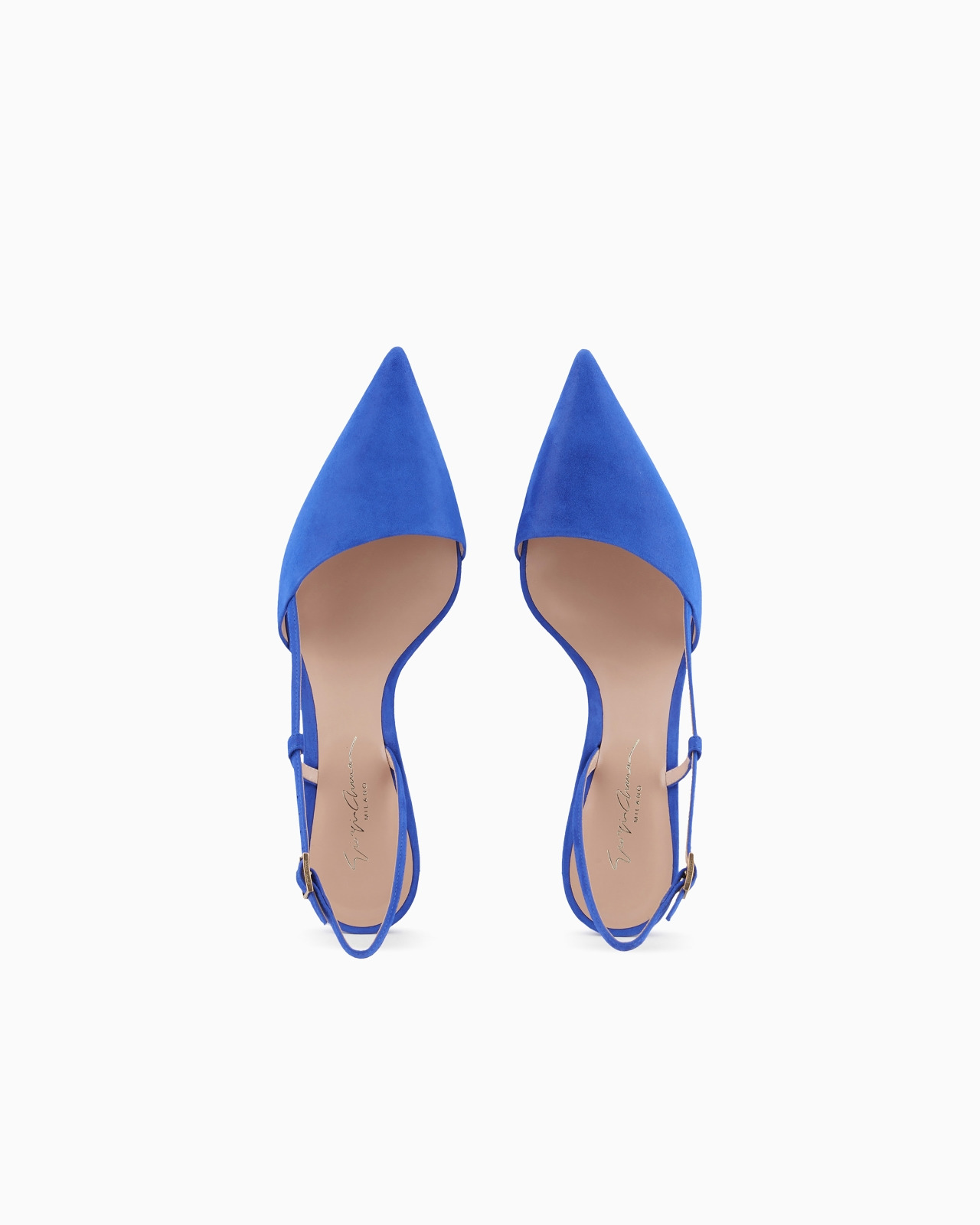 Laminated suede slingbacks - 3