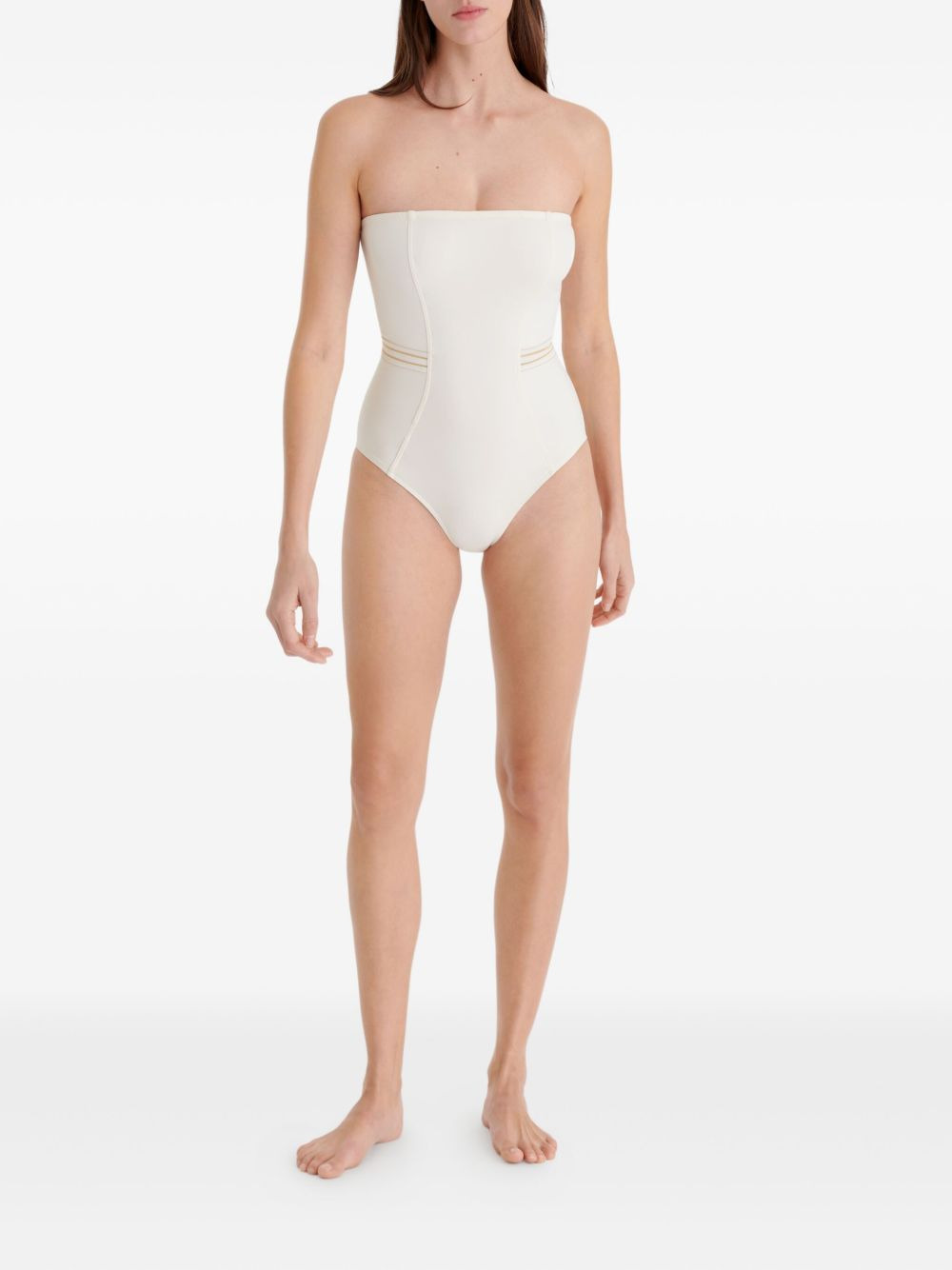 Pétillant strapless swimsuit - 2