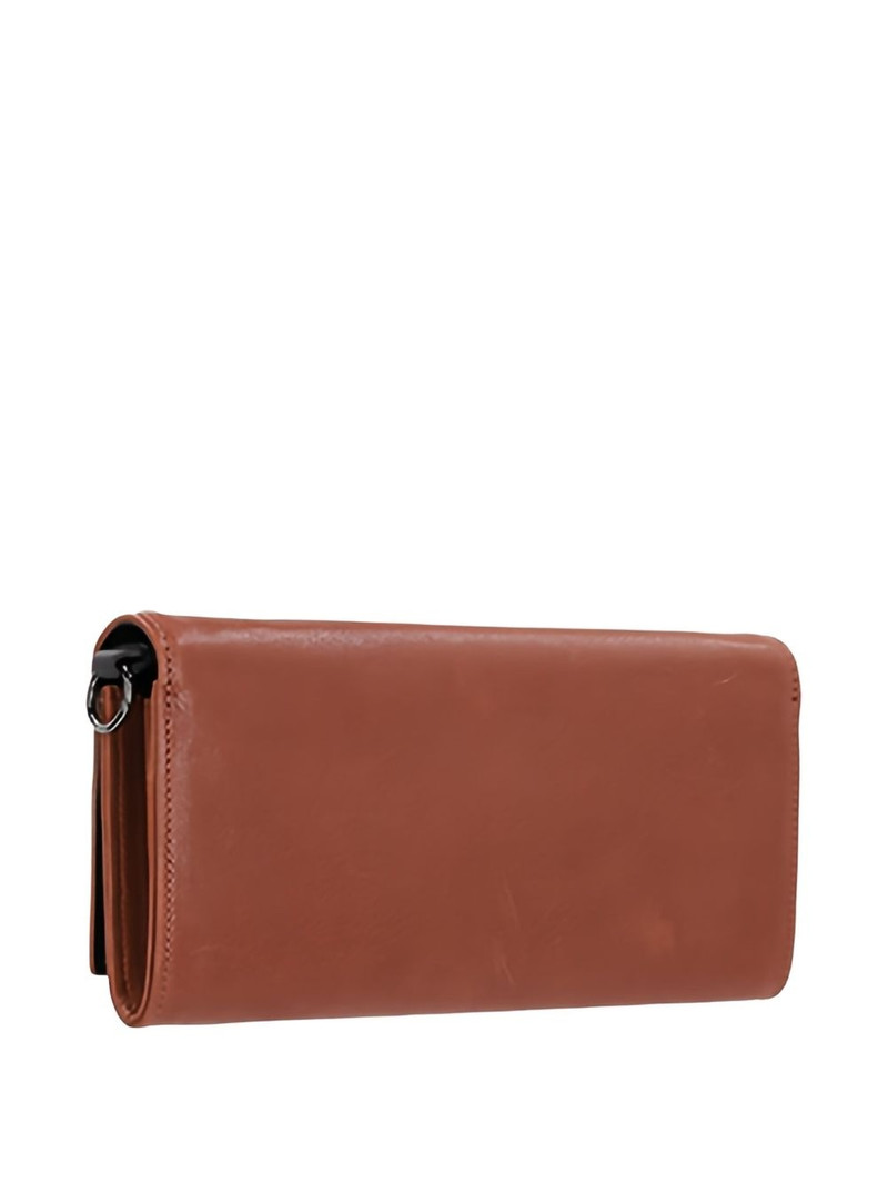 Longchamp Le Pliage chain-embellished wallet outlook