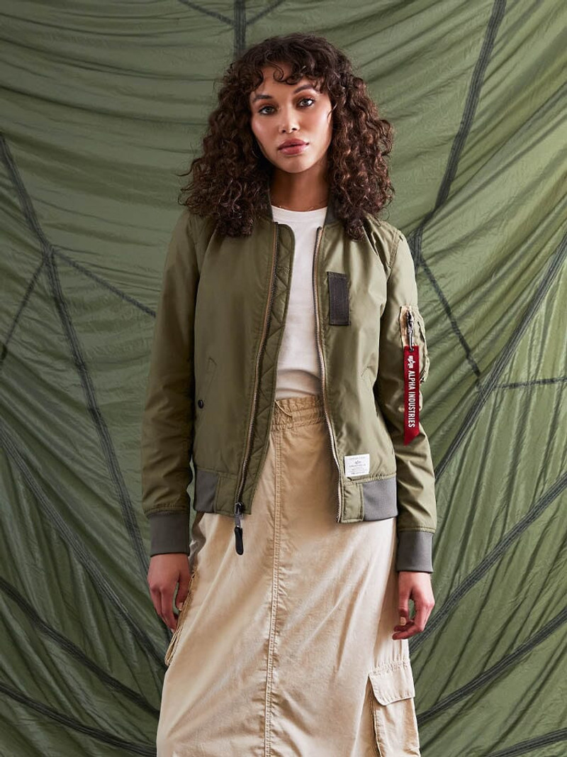 ALPHA INDUSTRIES L-2B SKYMASTER GEN II BOMBER JACKET WOMENS outlook