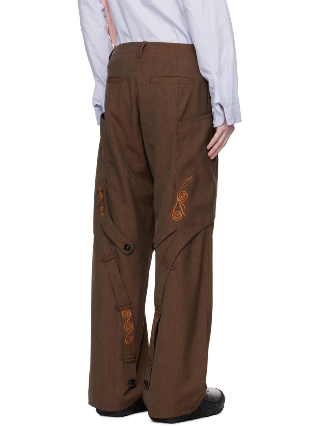 Brown Nesebur Trousers - 3