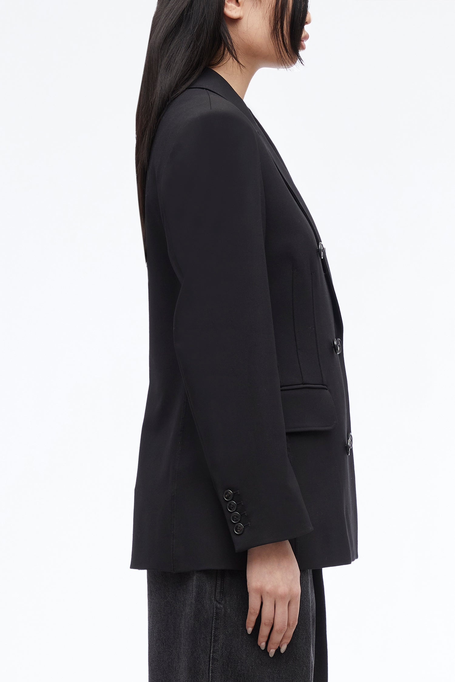 Double Breasted Blazer - 6
