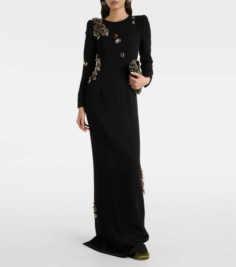 Dries Van Noten Embellished gown outlook