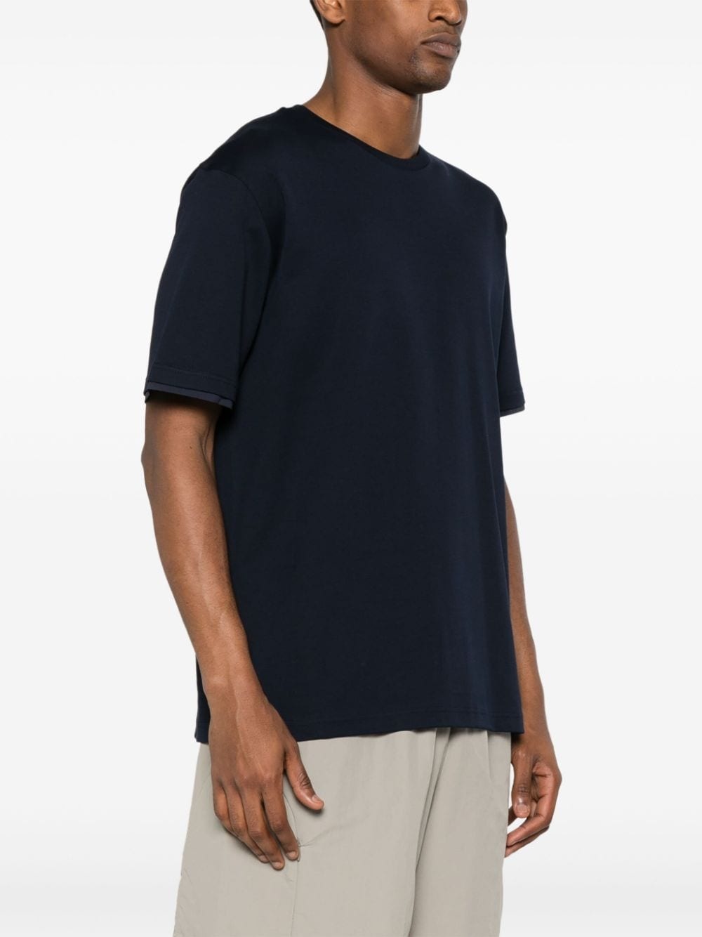 short-sleeve cotton T-shirt - 3