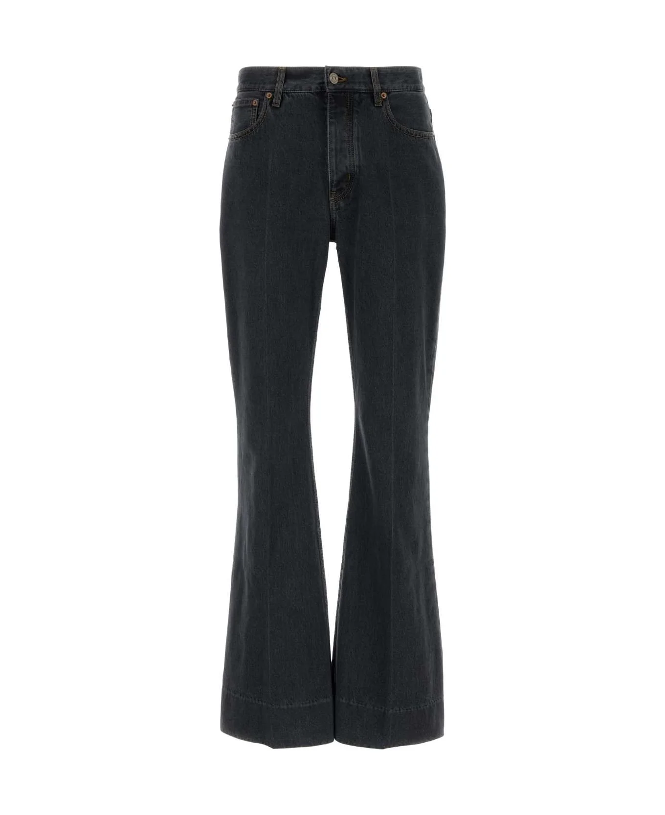 Black Denim Jeans - 1