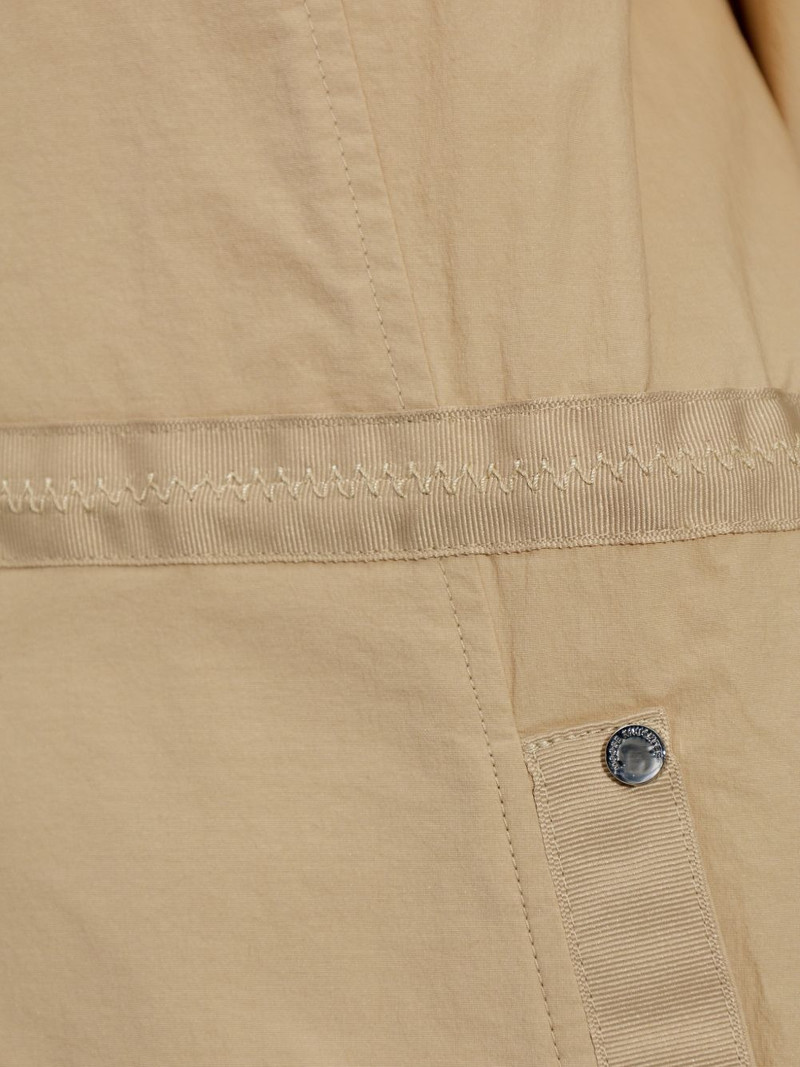 hooded zip-fastening coat 5